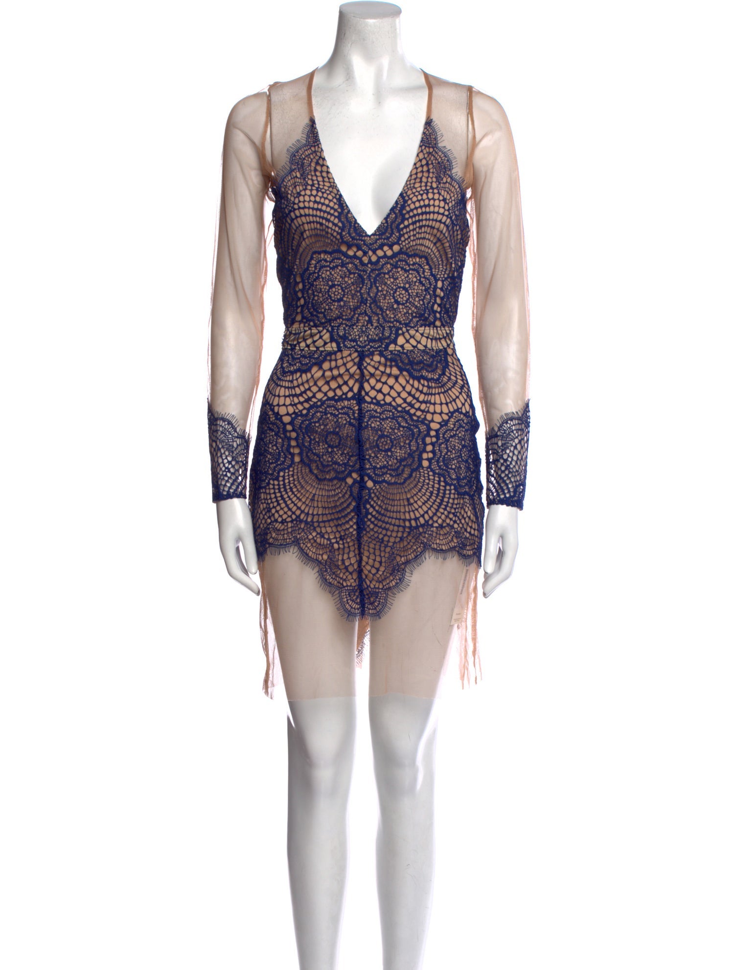 For Love & Lemons Printed Mini Dress