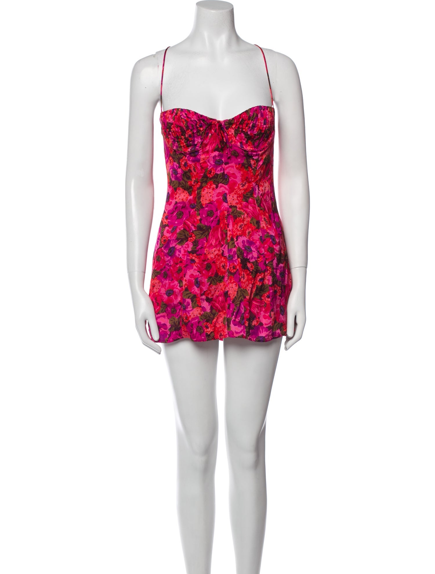 For Love & Lemons Floral Print Mini Dress w/ Tags