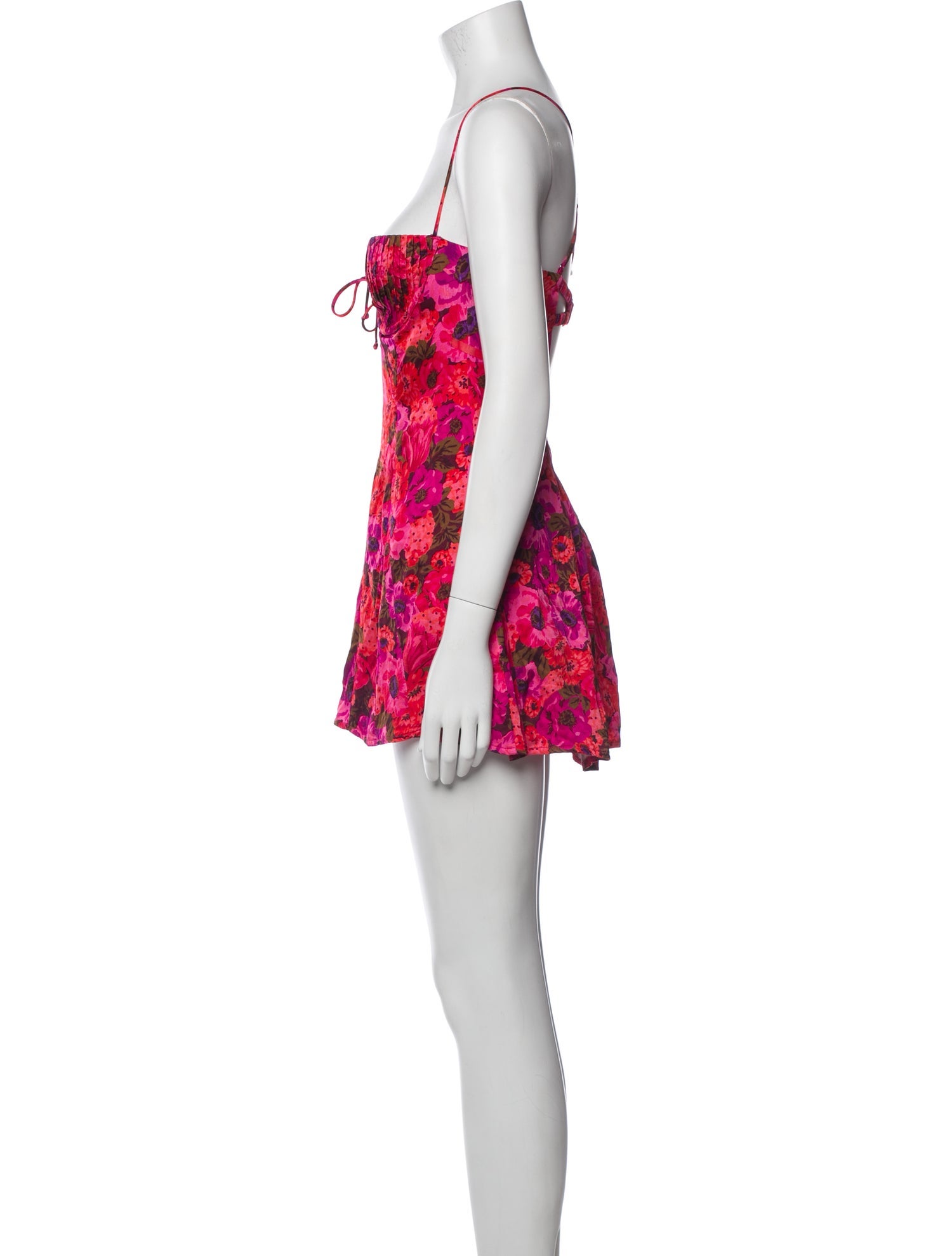 For Love & Lemons Floral Print Mini Dress w/ Tags