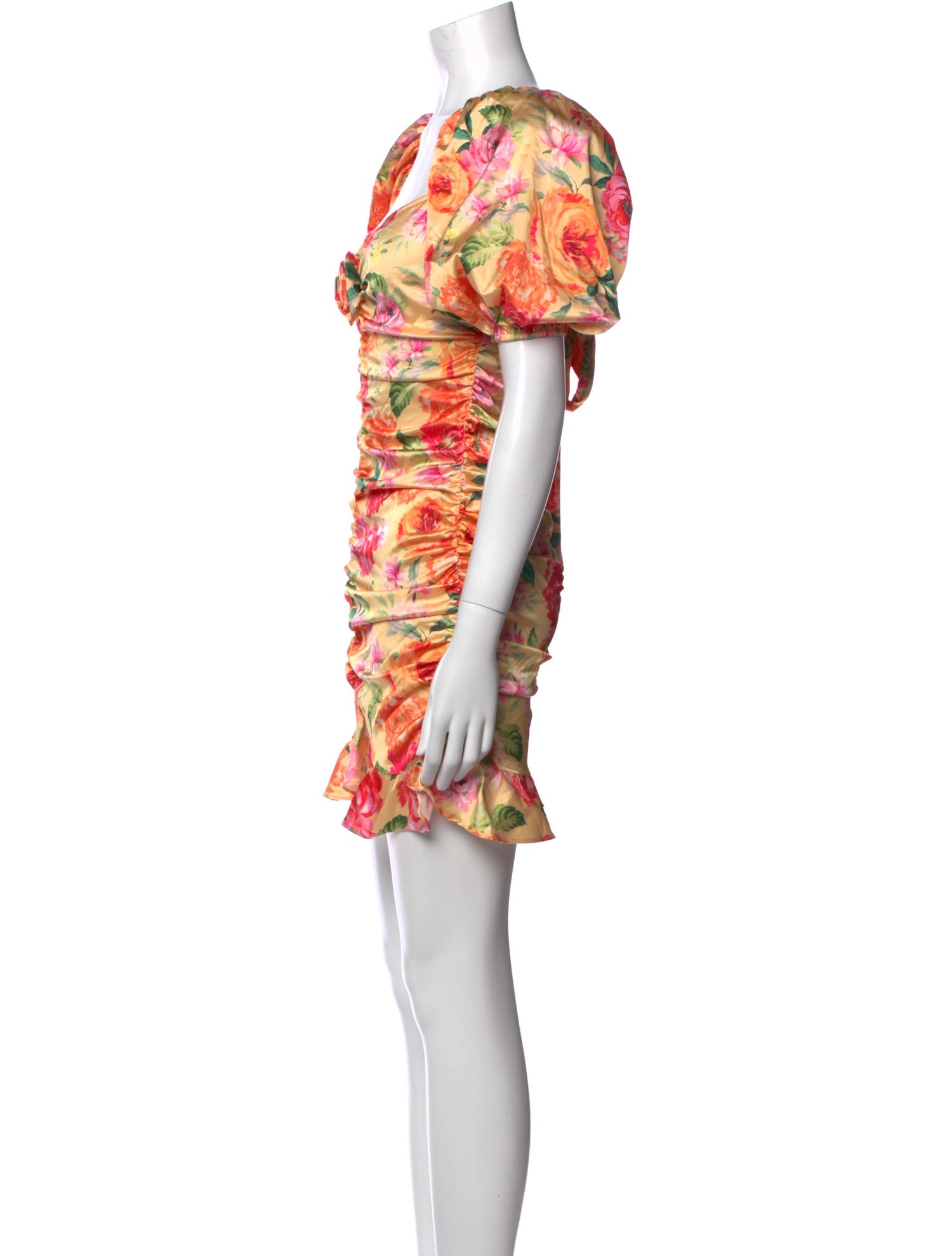 For Love & Lemons Printed Mini Dress