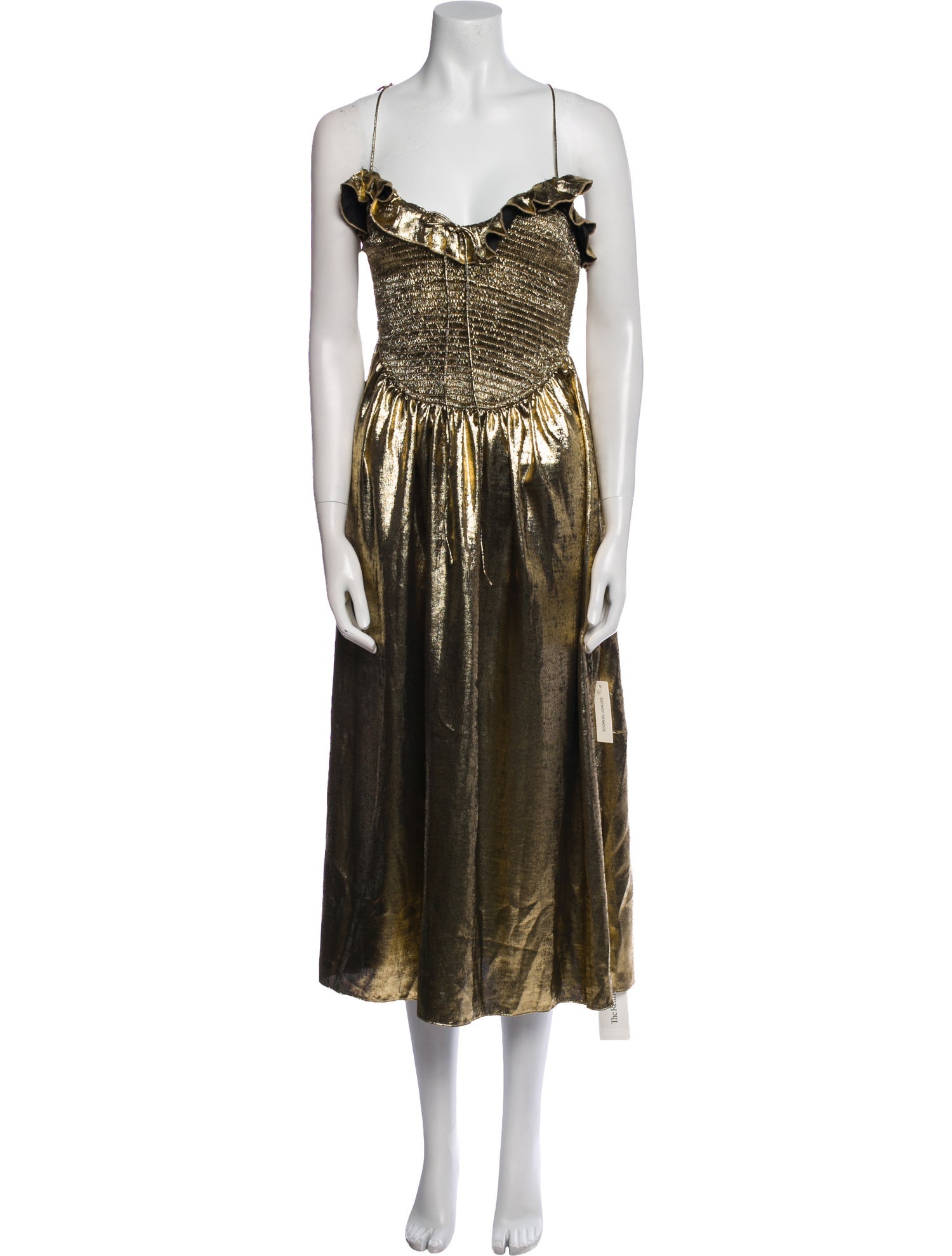 For Love & Lemons Printed Long Dress w/ Tags