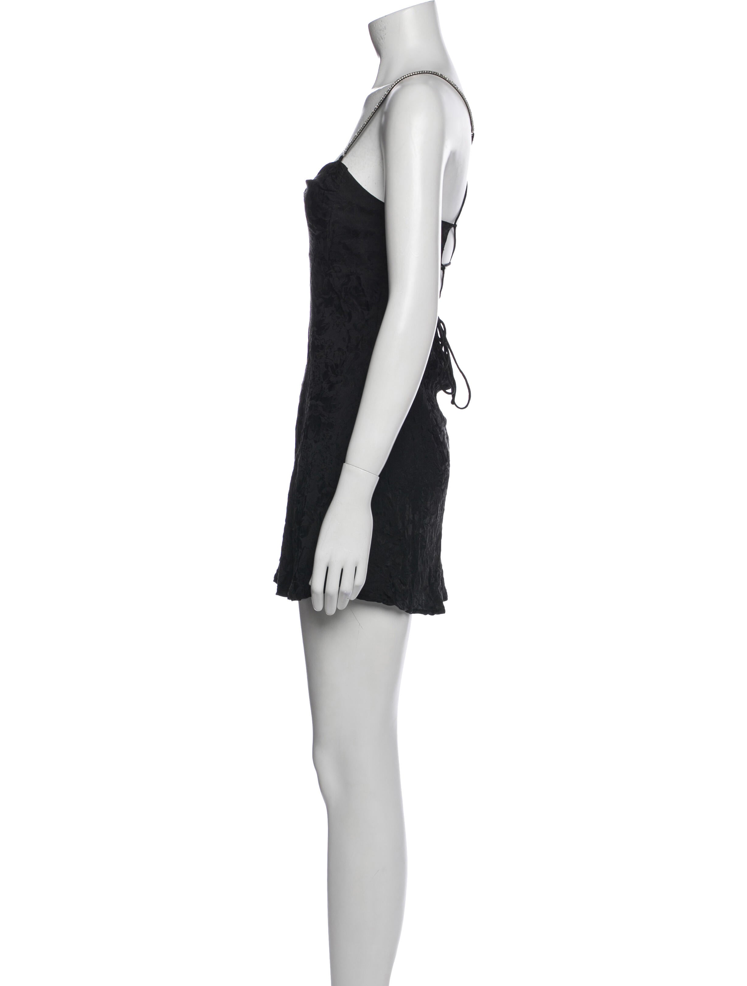 For Love & Lemons Square Neckline Mini Dress