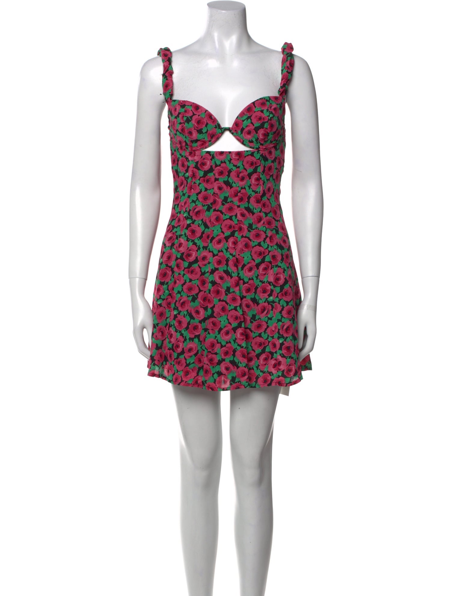 For Love & Lemons Printed Mini Dress