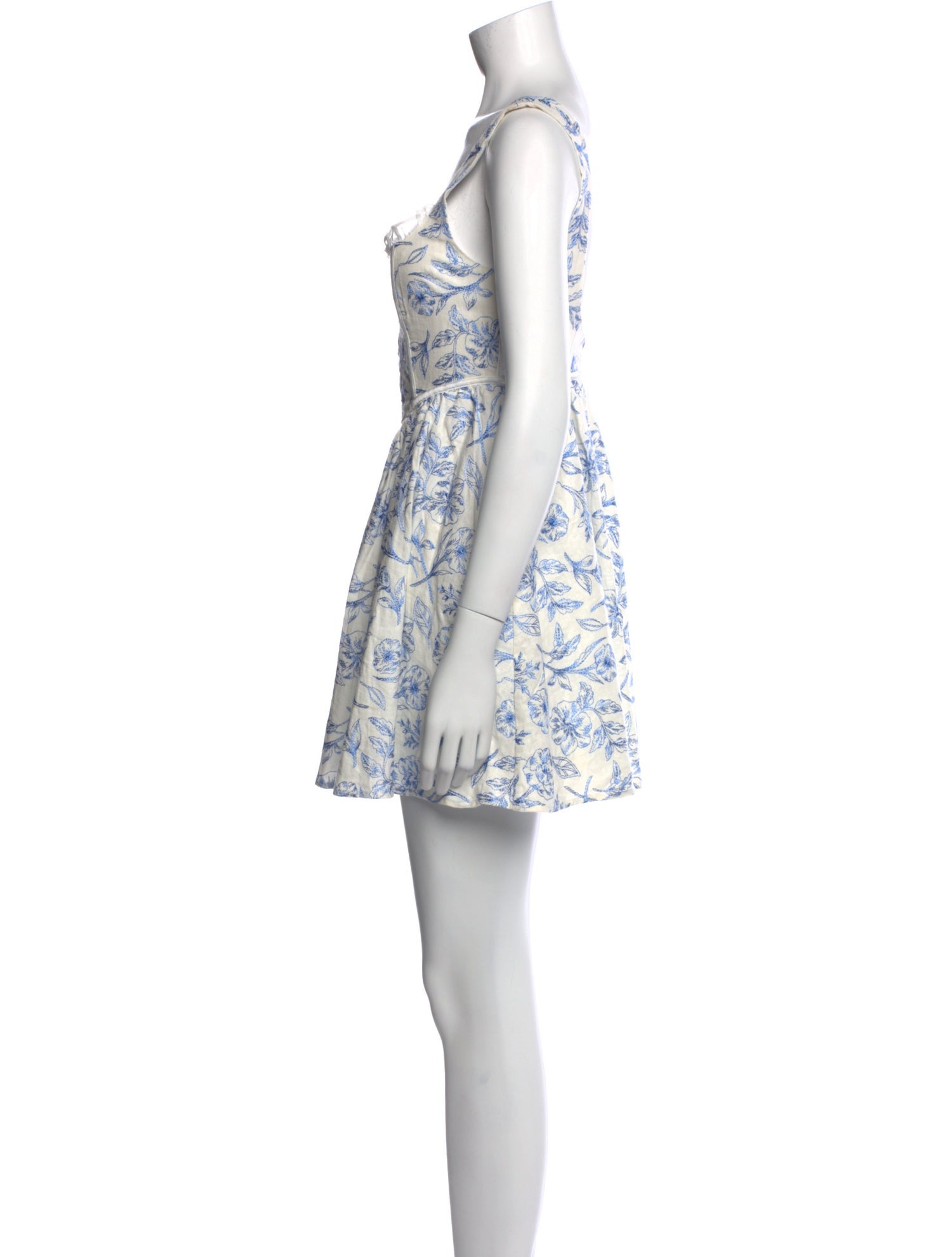 For Love & Lemons Linen Mini Dress w/ Tags