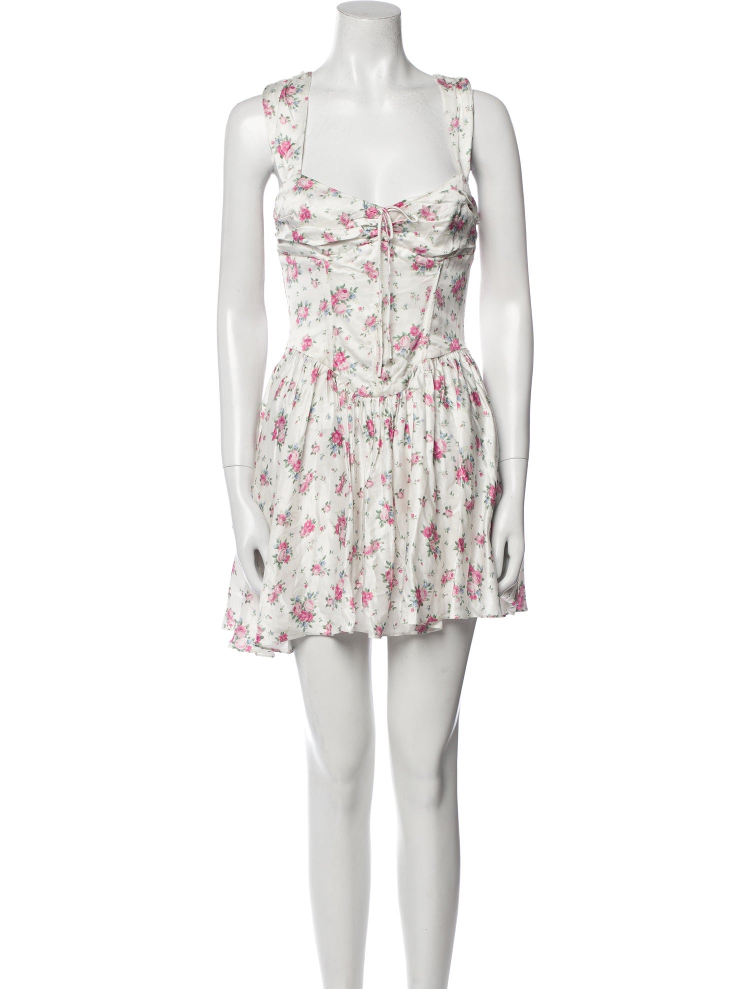For Love & Lemons Floral Print Mini Dress w/ Tags