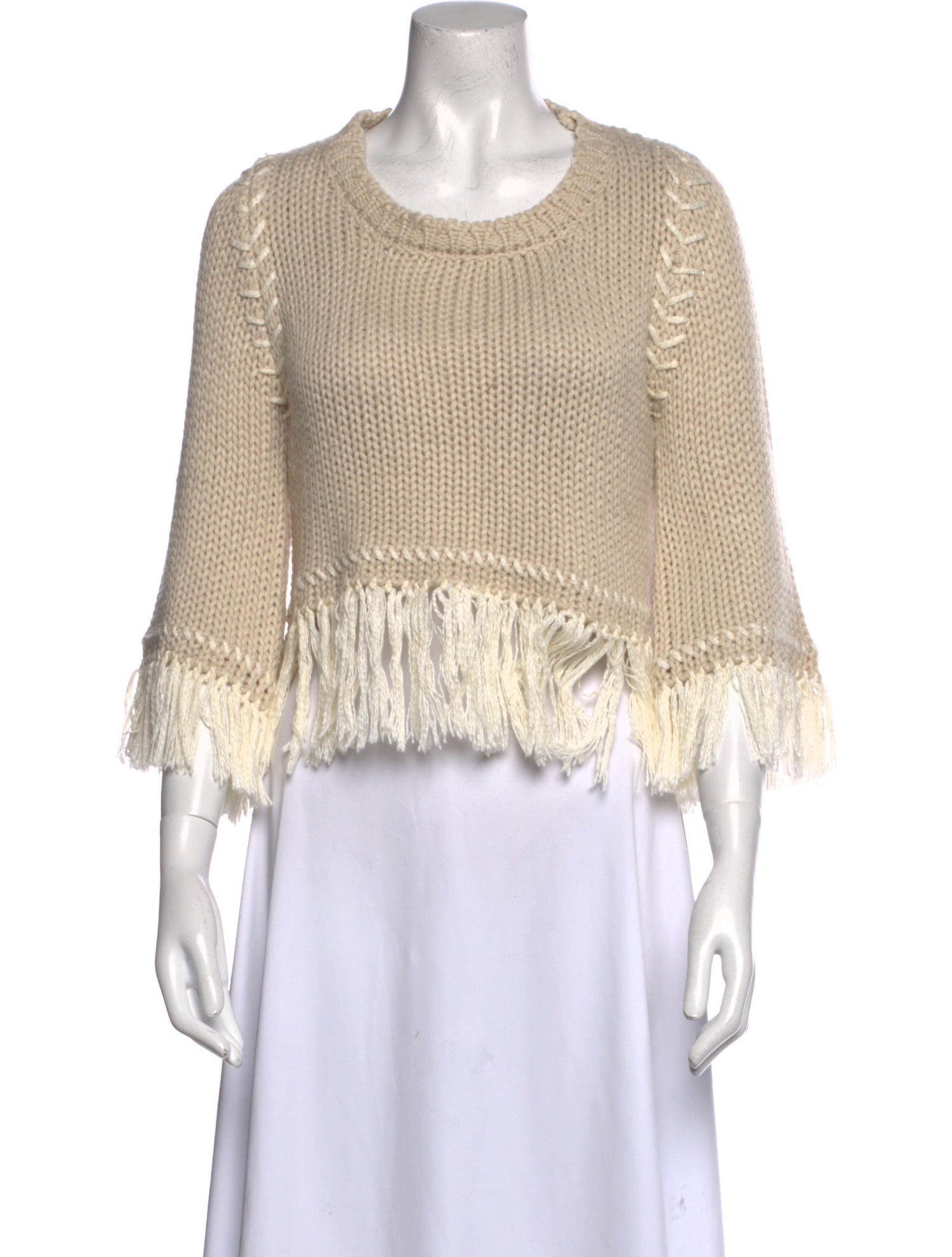 For Love & Lemons Scoop Neck Sweater