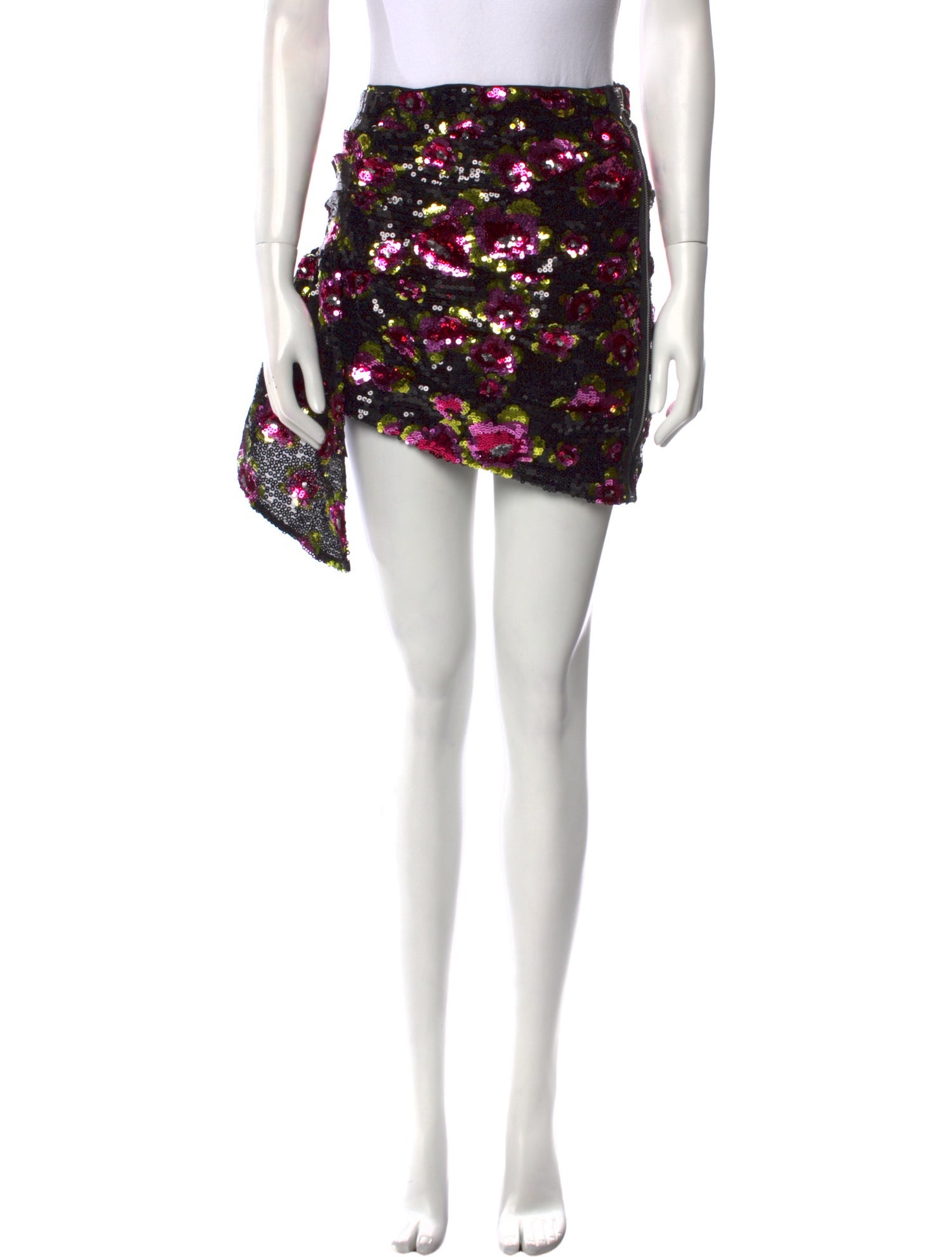 For Love & Lemons Nylon Knee-Length Skirt w/ Tags