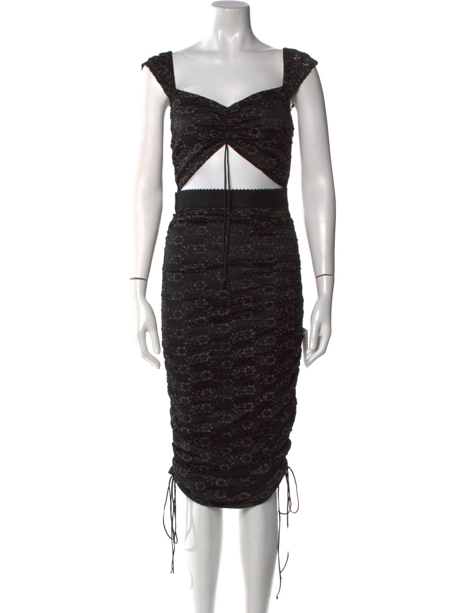 For Love & Lemons Lace Pattern Midi Length Dress w/ Tags