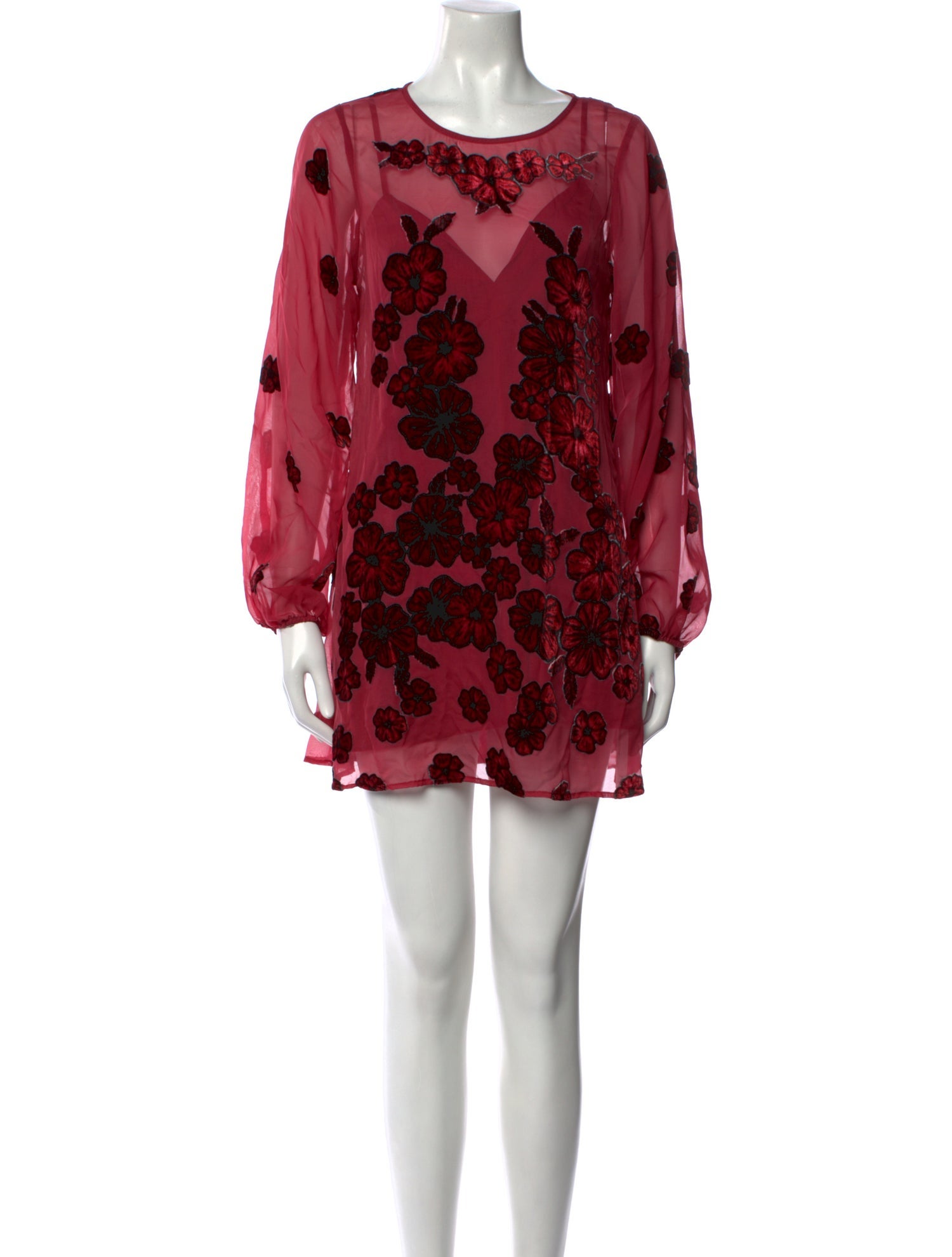 For Love & Lemons Printed Mini Dress