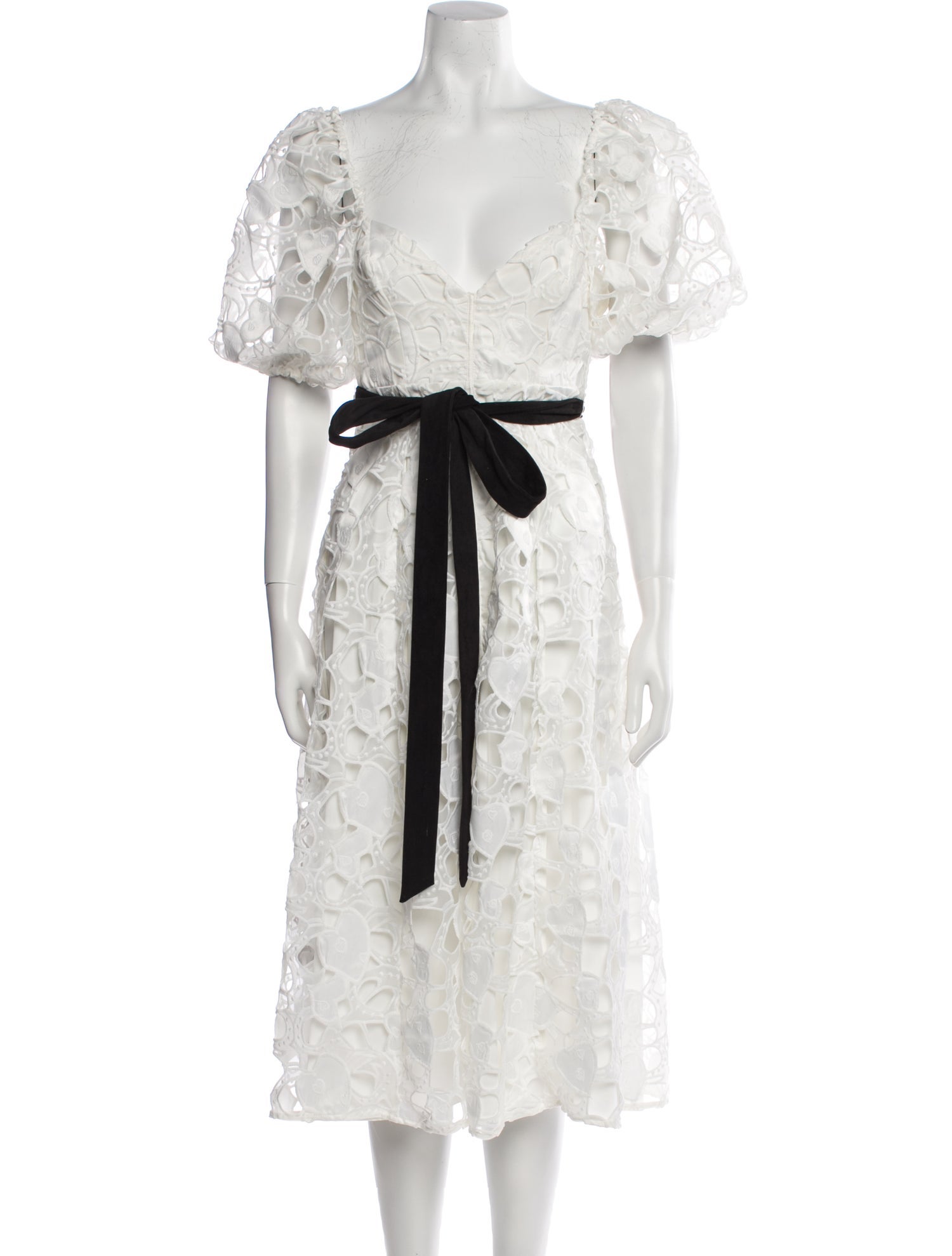 For Love & Lemons Lace Pattern Midi Length Dress w/ Tags