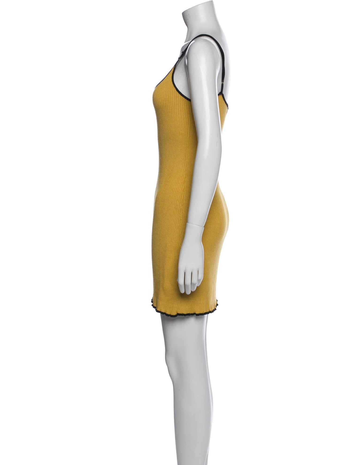 For Love & Lemons Scoop Neck Mini Dress