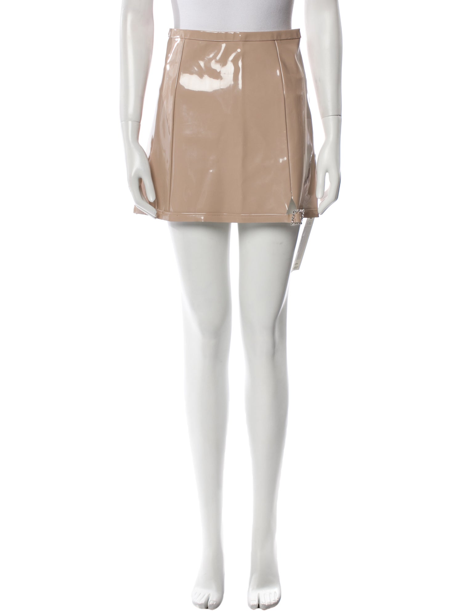 For Love & Lemons Crystal Embellishments Mini Skirt