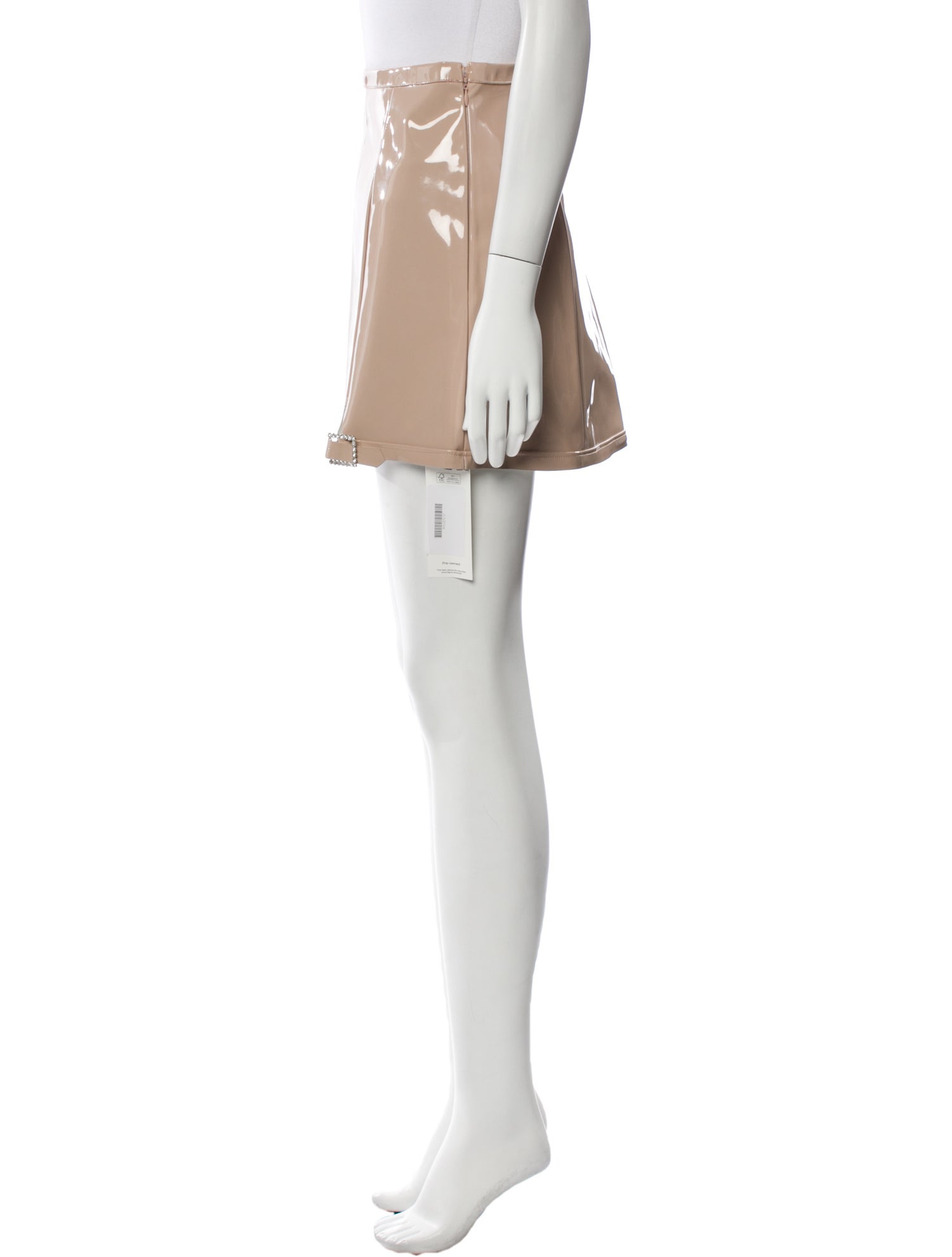 For Love & Lemons Crystal Embellishments Mini Skirt