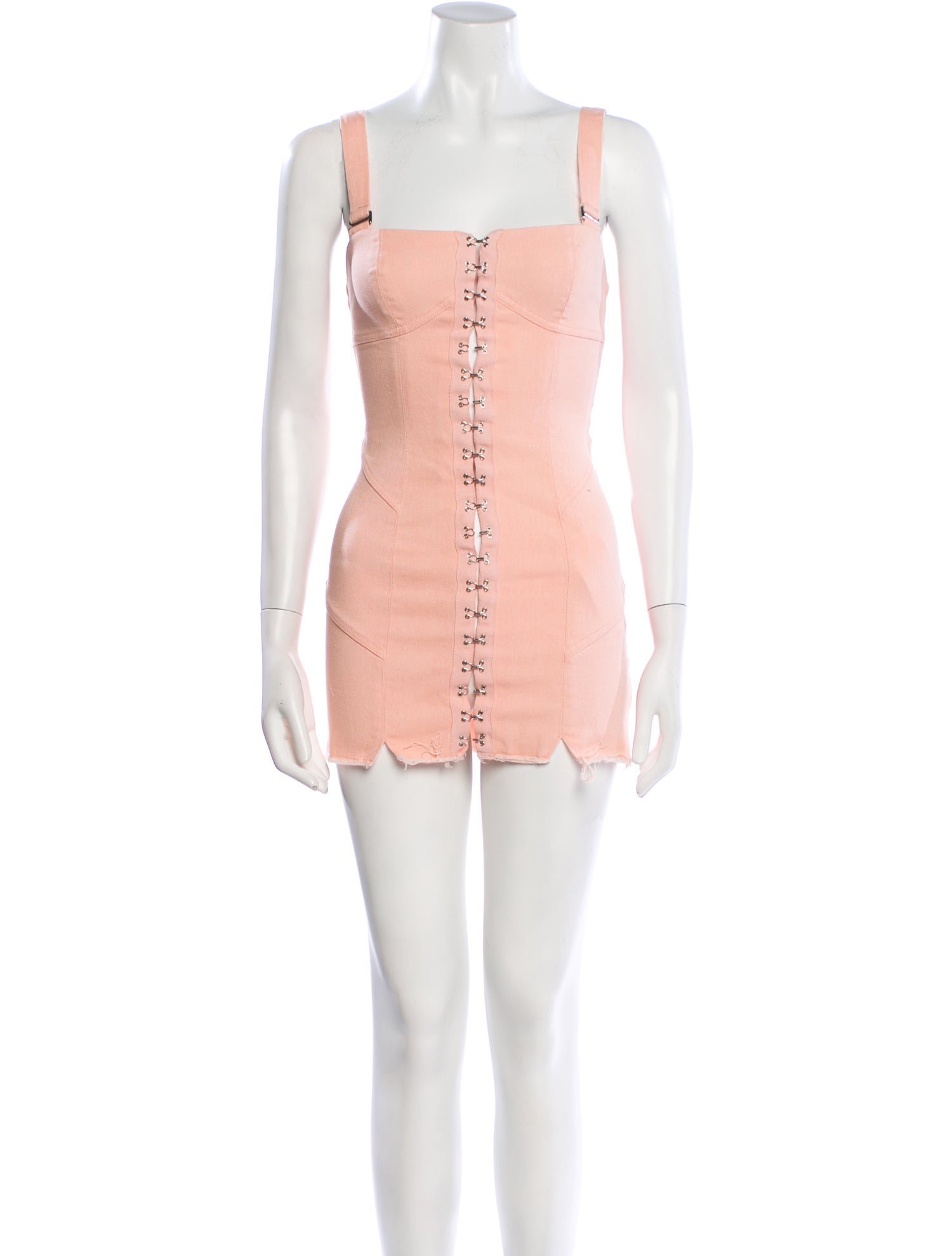 For Love & Lemons Square Neckline Mini Dress