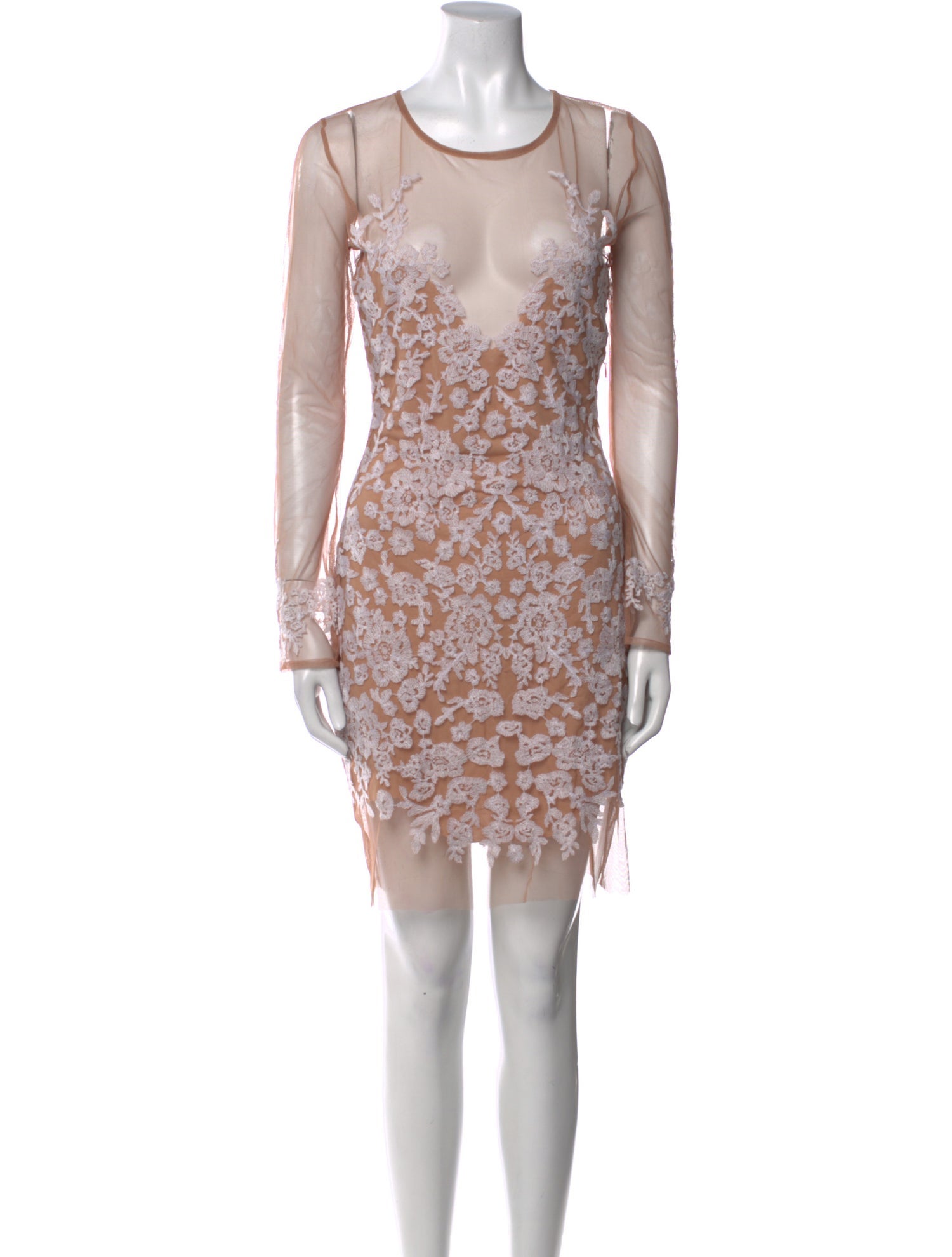 For Love & Lemons Scoop Neck Mini Dress w/ Tags