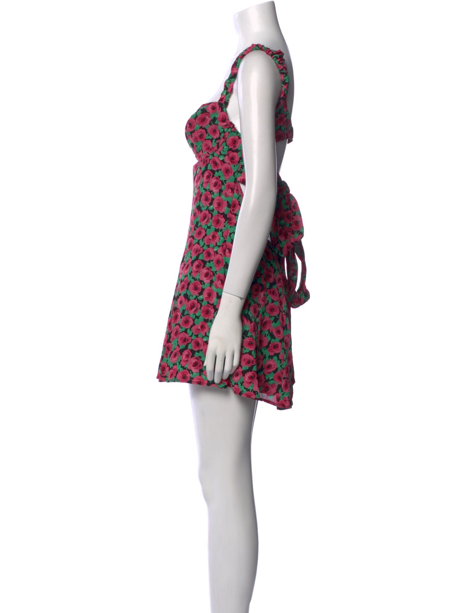 For Love & Lemons Printed Mini Dress