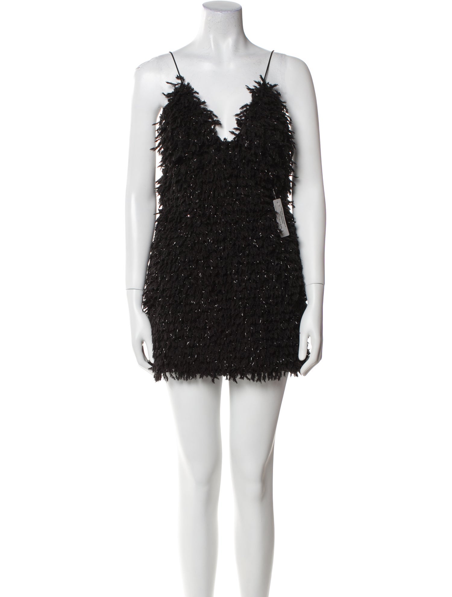 For Love & Lemons V-Neck Mini Dress