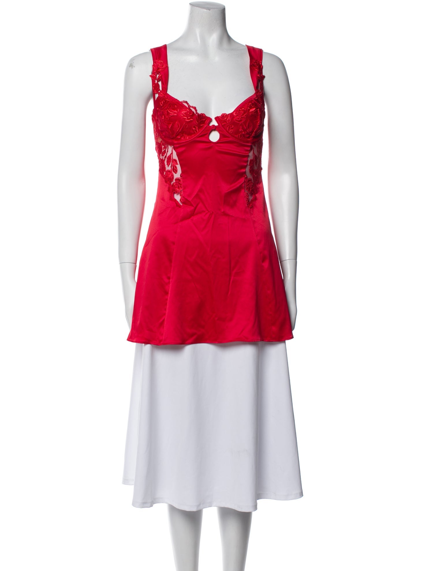 For Love & Lemons Square Neckline Sleeveless Tunic