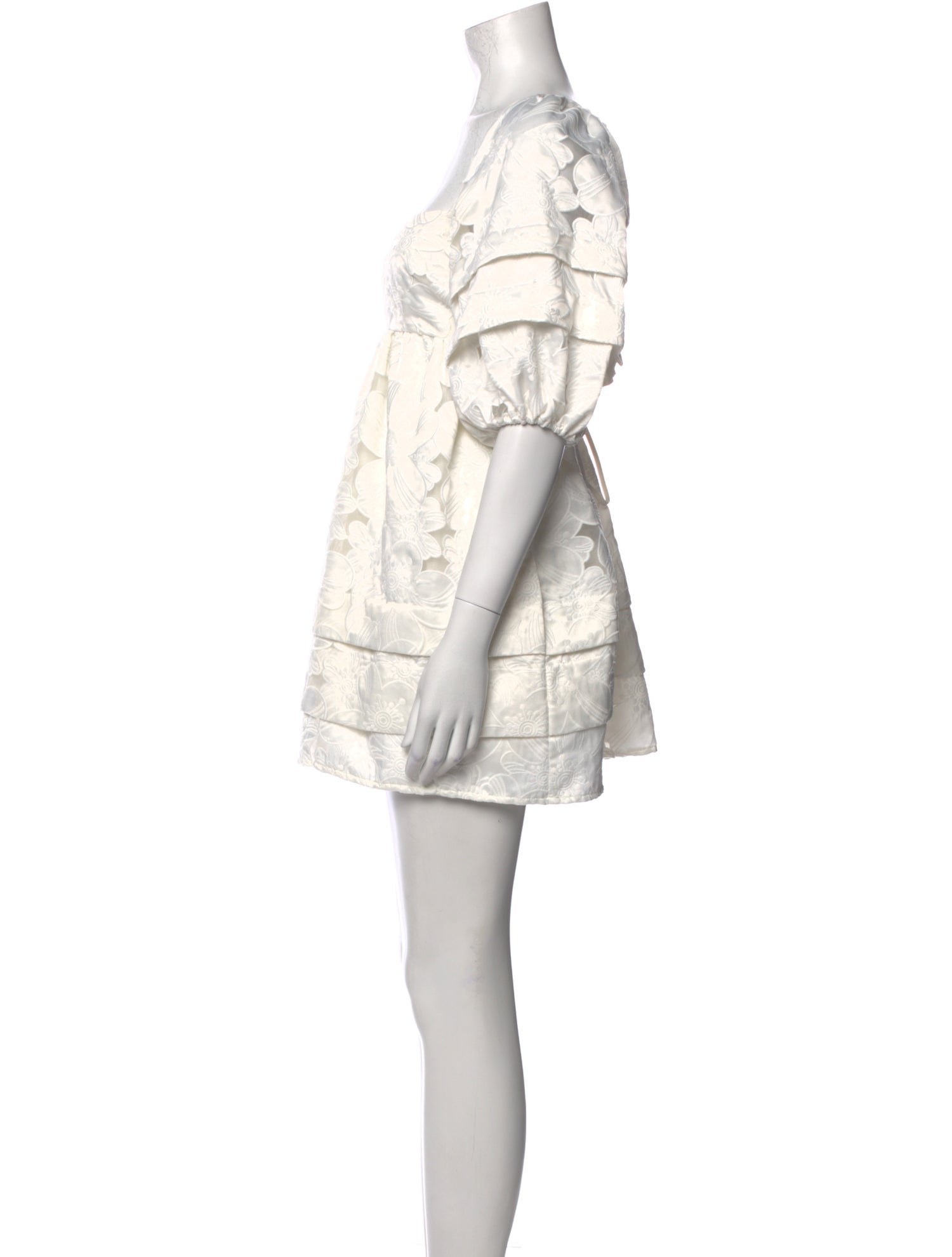 For Love & Lemons Square Neckline Mini Dress