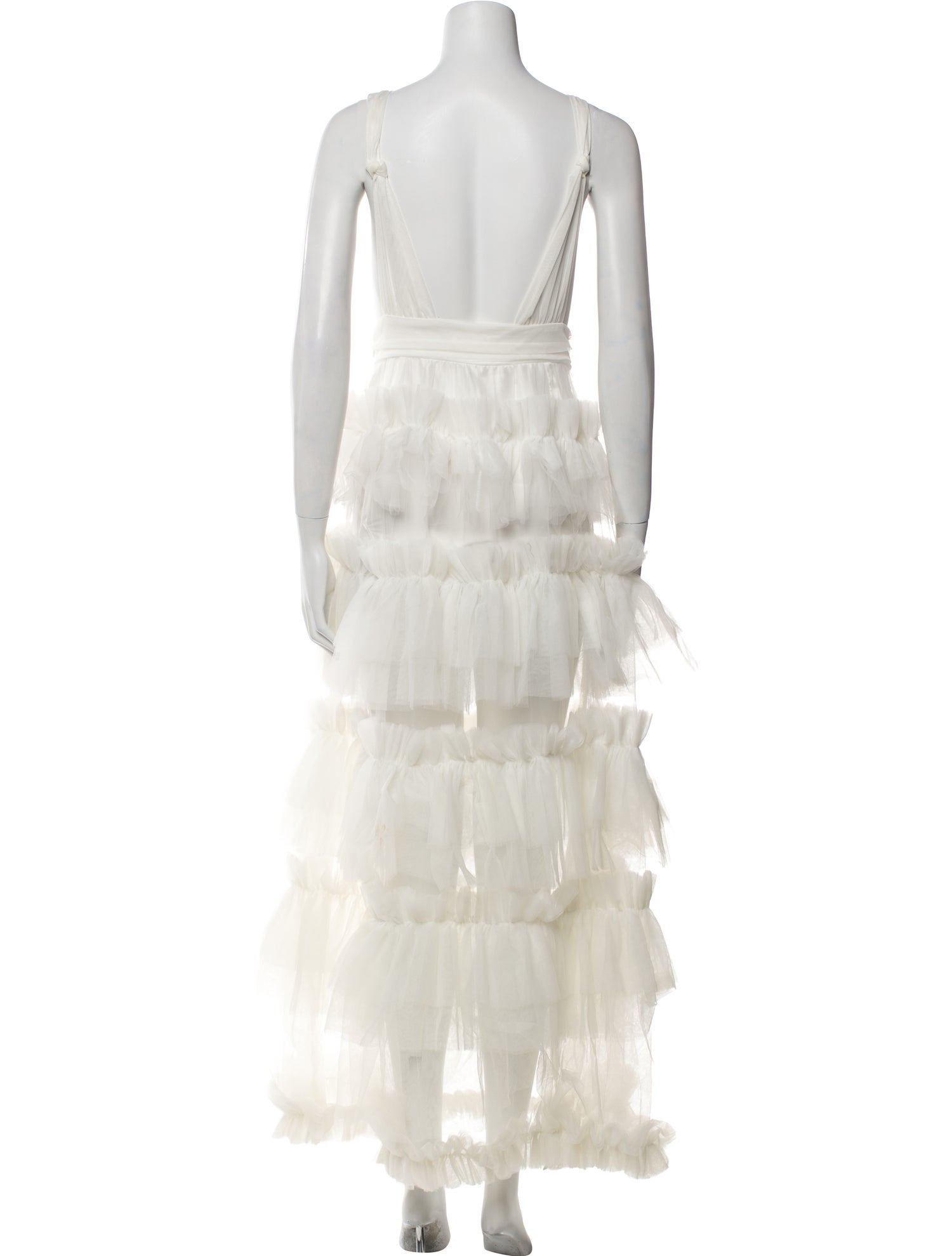 For Love & Lemons V-Neck Long Dress