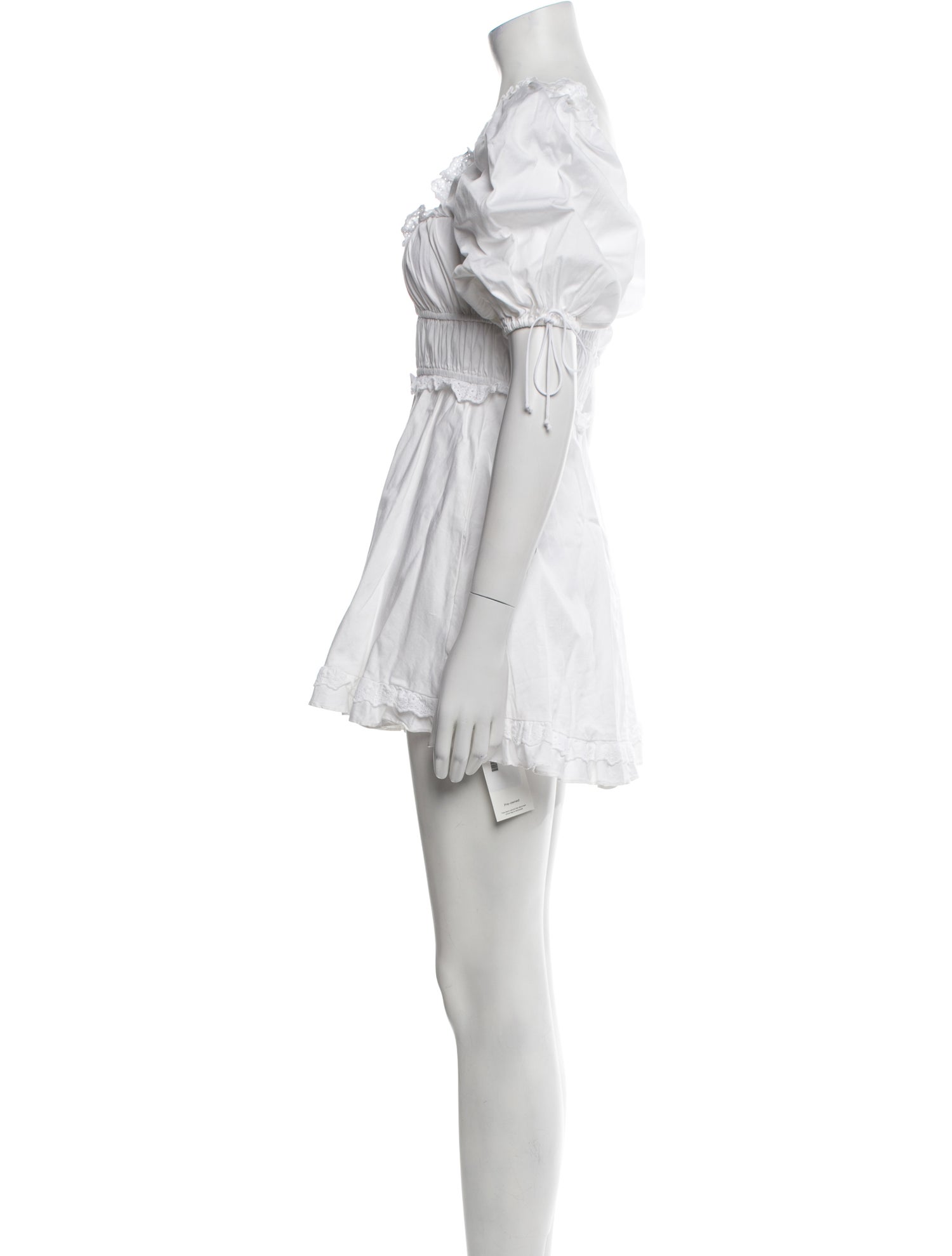 For Love & Lemons Square Neckline Mini Dress