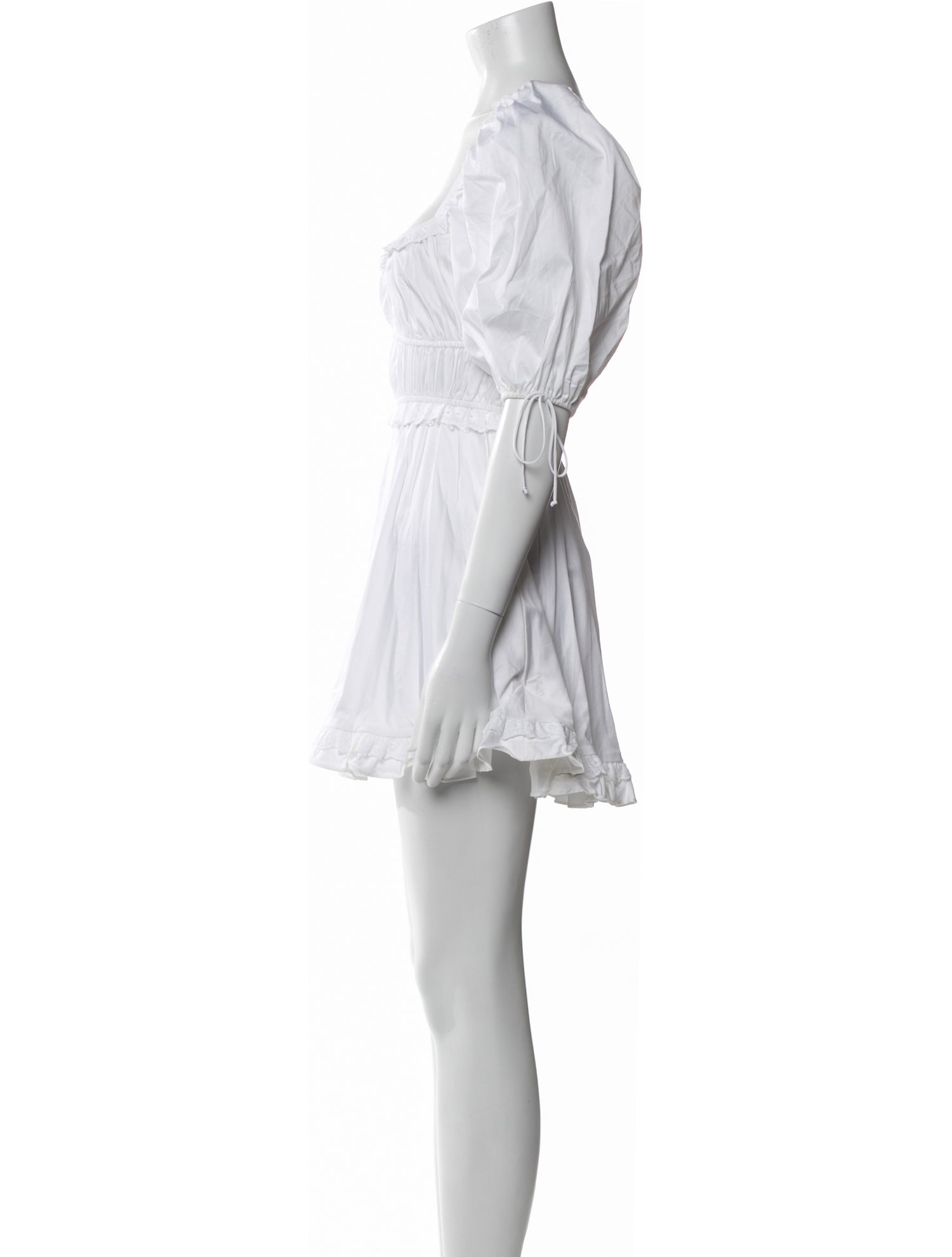 For Love & Lemons Square Neckline Mini Dress