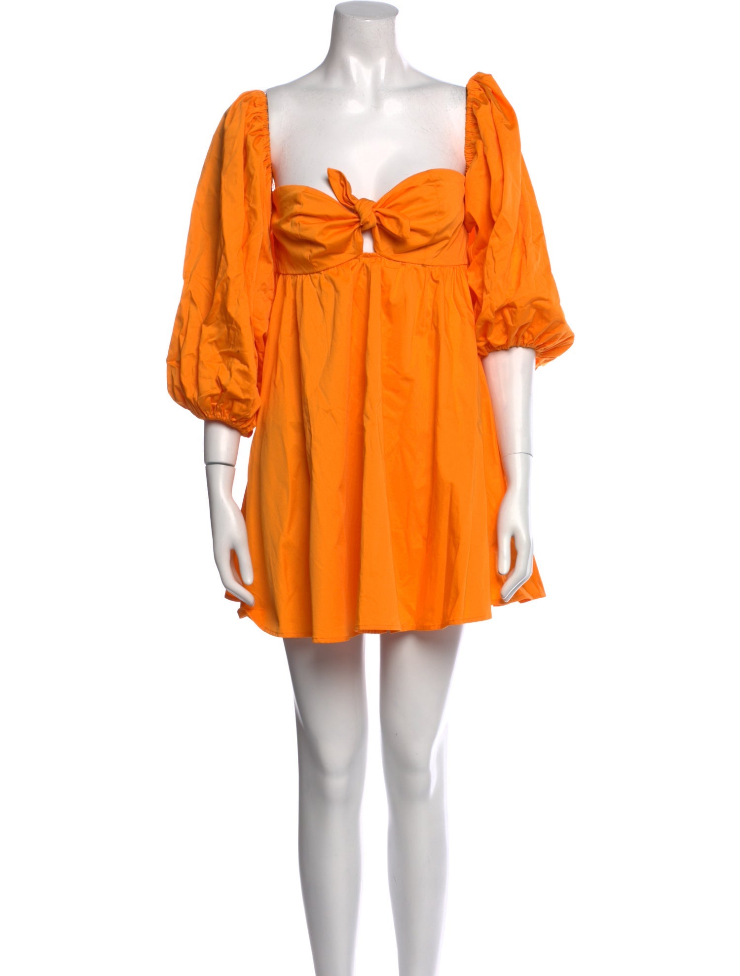 For Love & Lemons Square Neckline Mini Dress