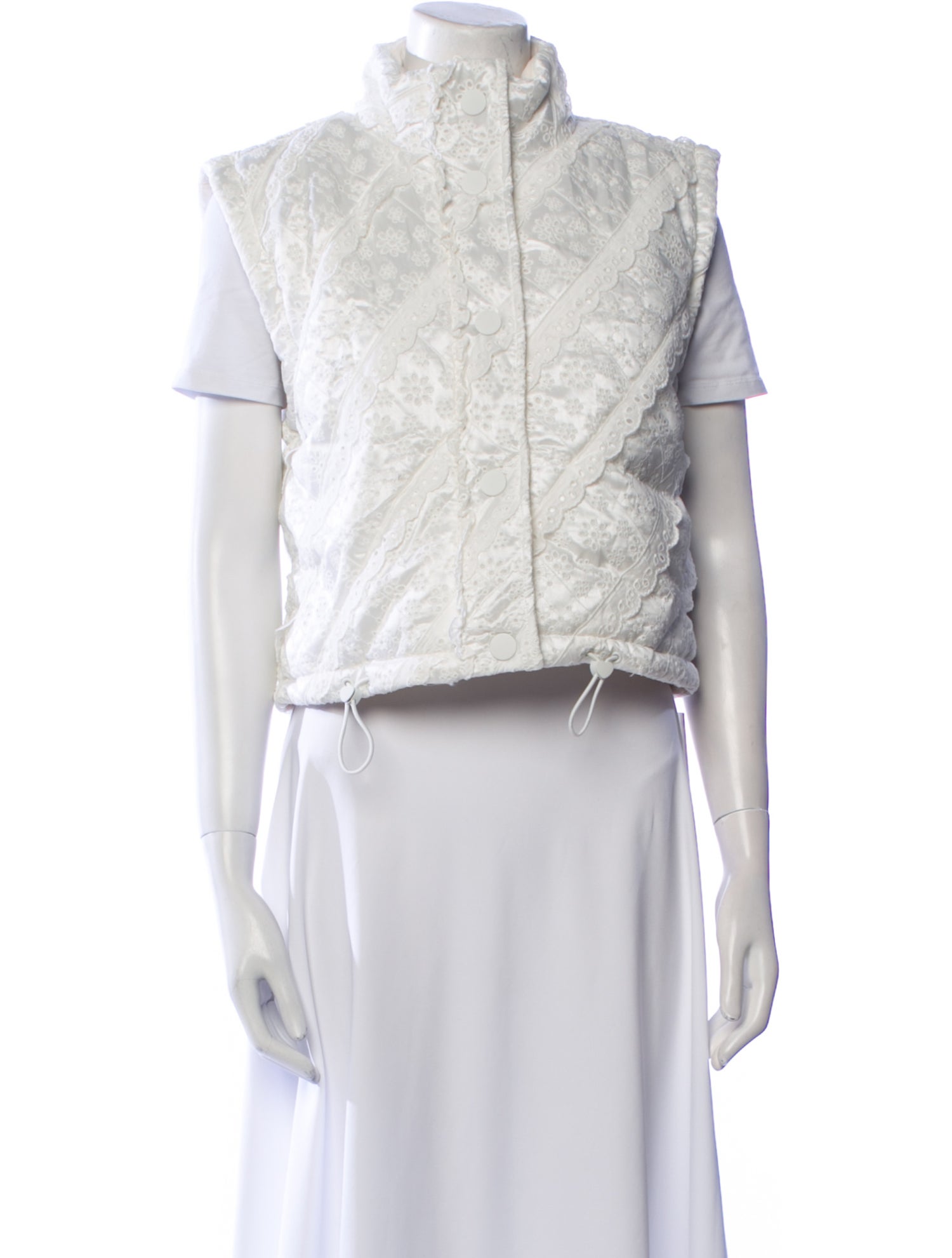 For Love & Lemons Floral Print Vest