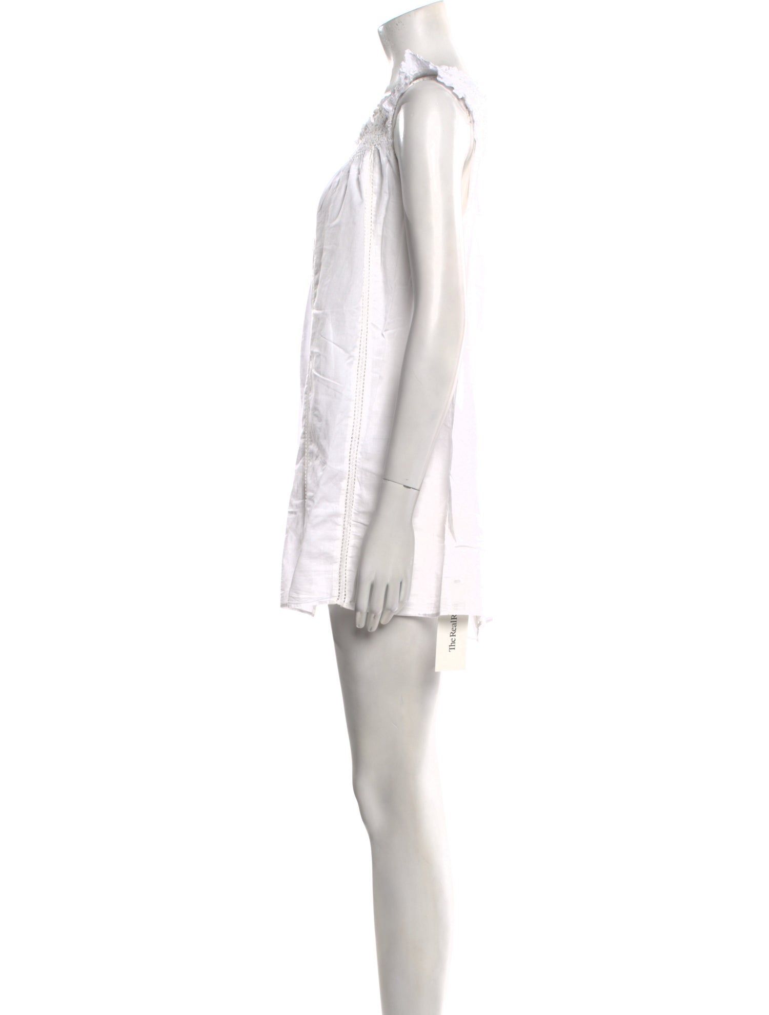 For Love & Lemons Scoop Neck Mini Dress