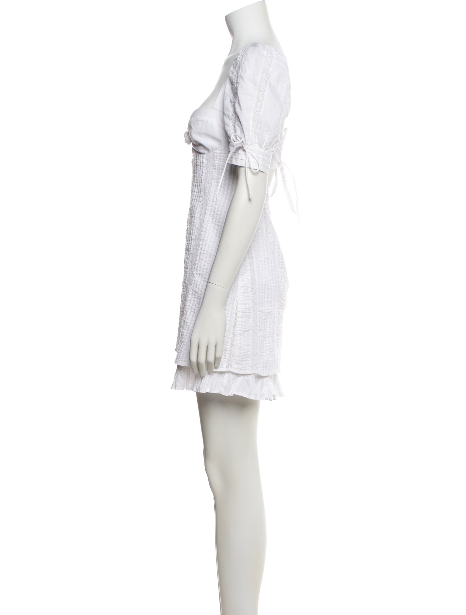 For Love & Lemons Square Neckline Mini Dress