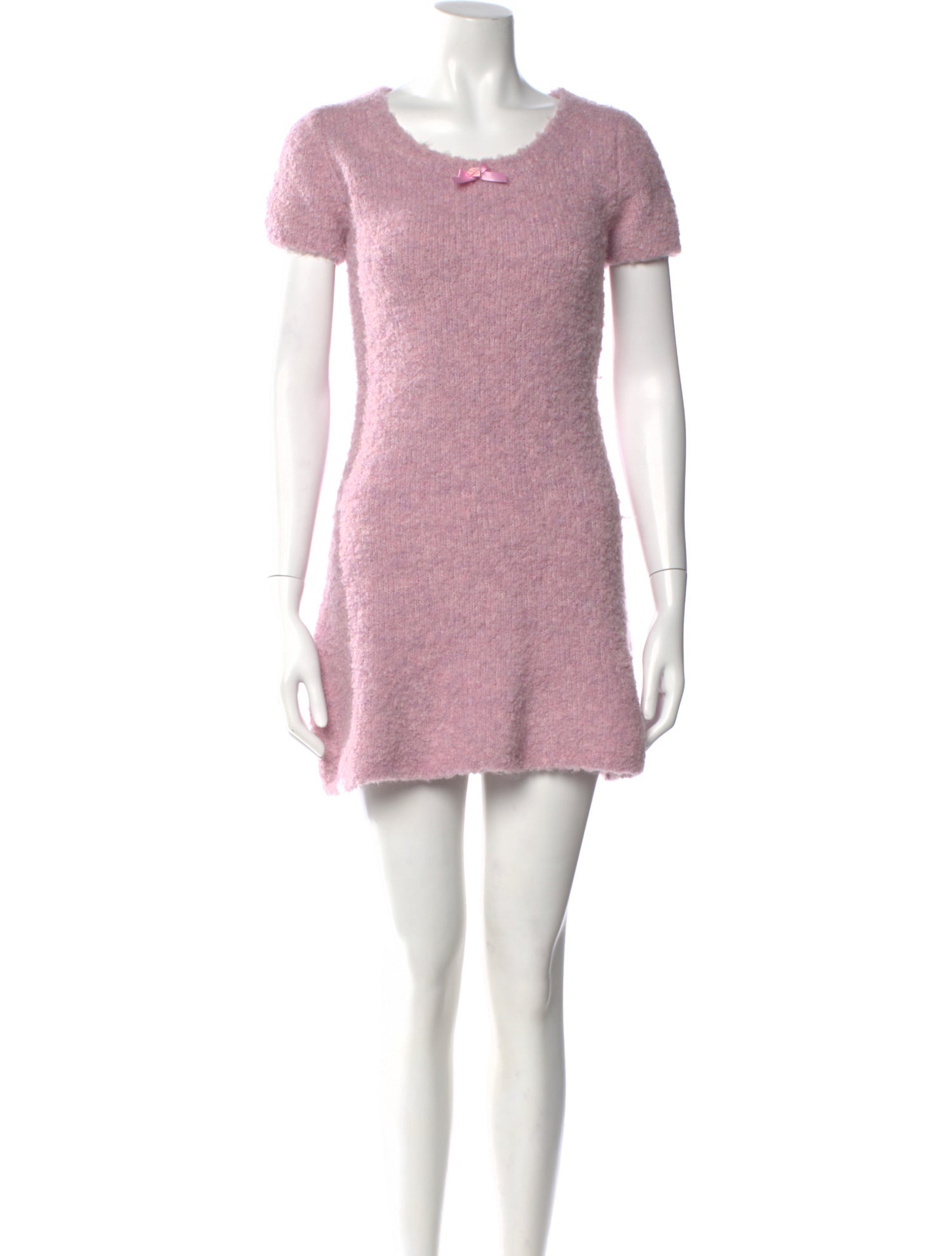 For Love & Lemons Scoop Neck Mini Dress