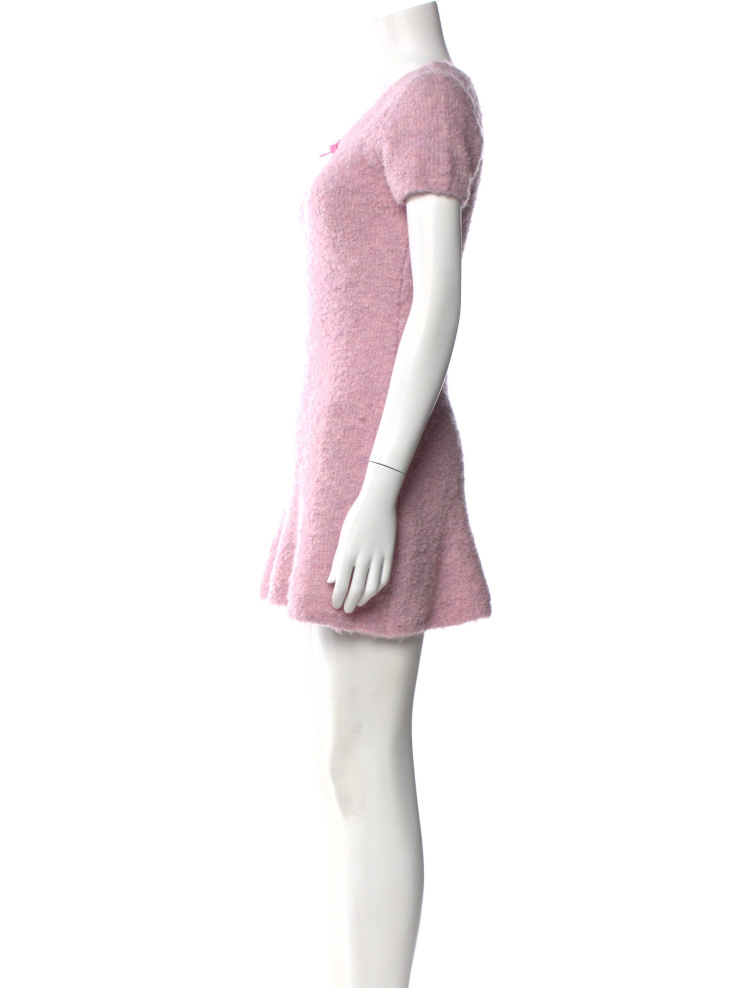 For Love & Lemons Scoop Neck Mini Dress