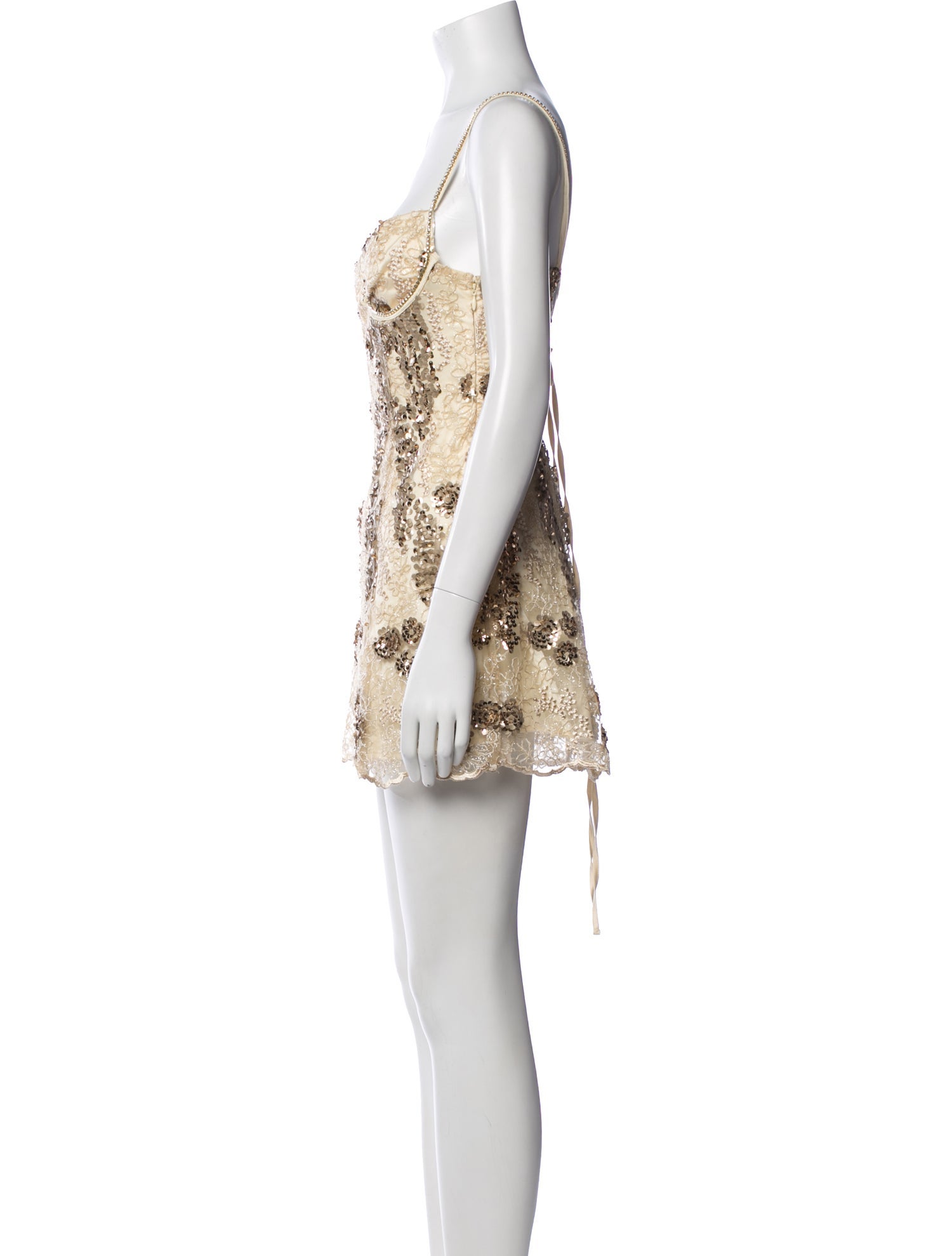 For Love & Lemons Floral Print Mini Dress w/ Tags