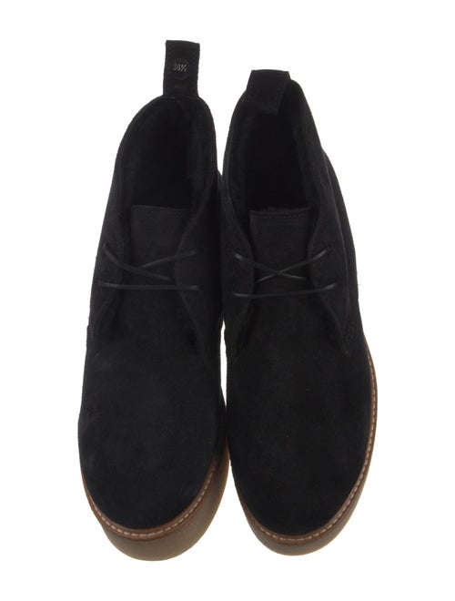 Flamingos Suede Lace-Up Boots