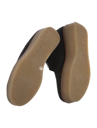 Flamingos Suede Lace-Up Boots