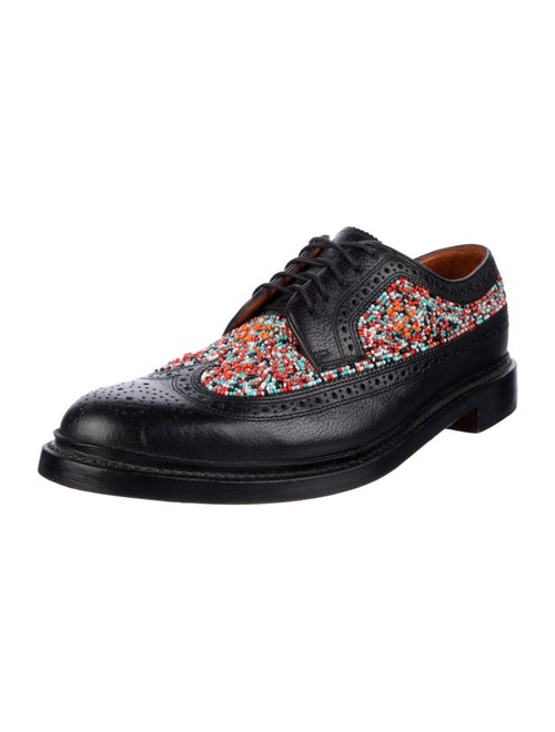 Florsheim x Duckie Brown Leather Patterned Brogues