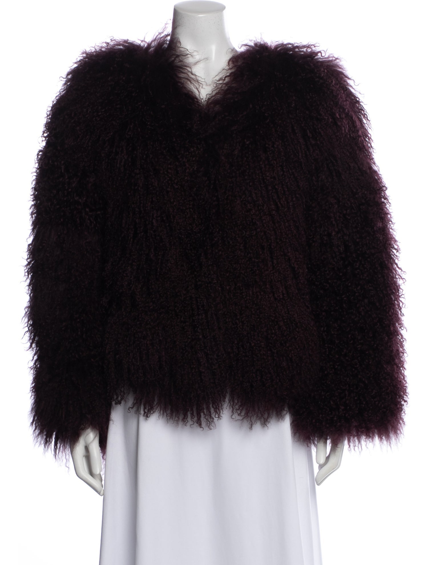 FLORENCE BRIDGE Leather Faux Fur Jacket