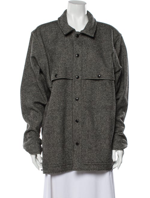 Filson Virgin Wool Tweed Pattern Utility Jacket Wo