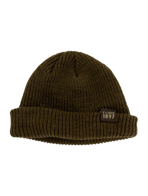 Filson Rib Knit Wool Beanie olive