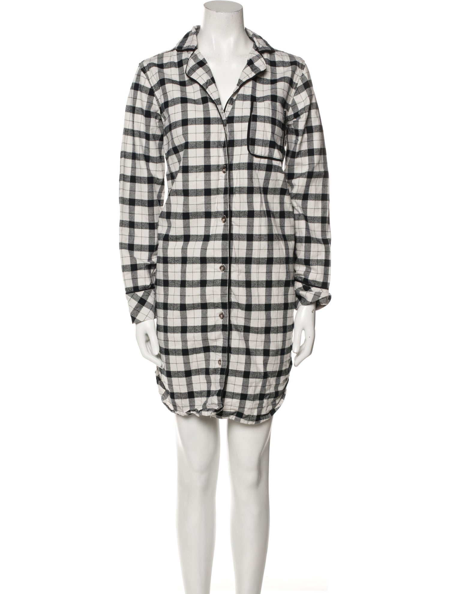 Filson Plaid Print Mini Dress