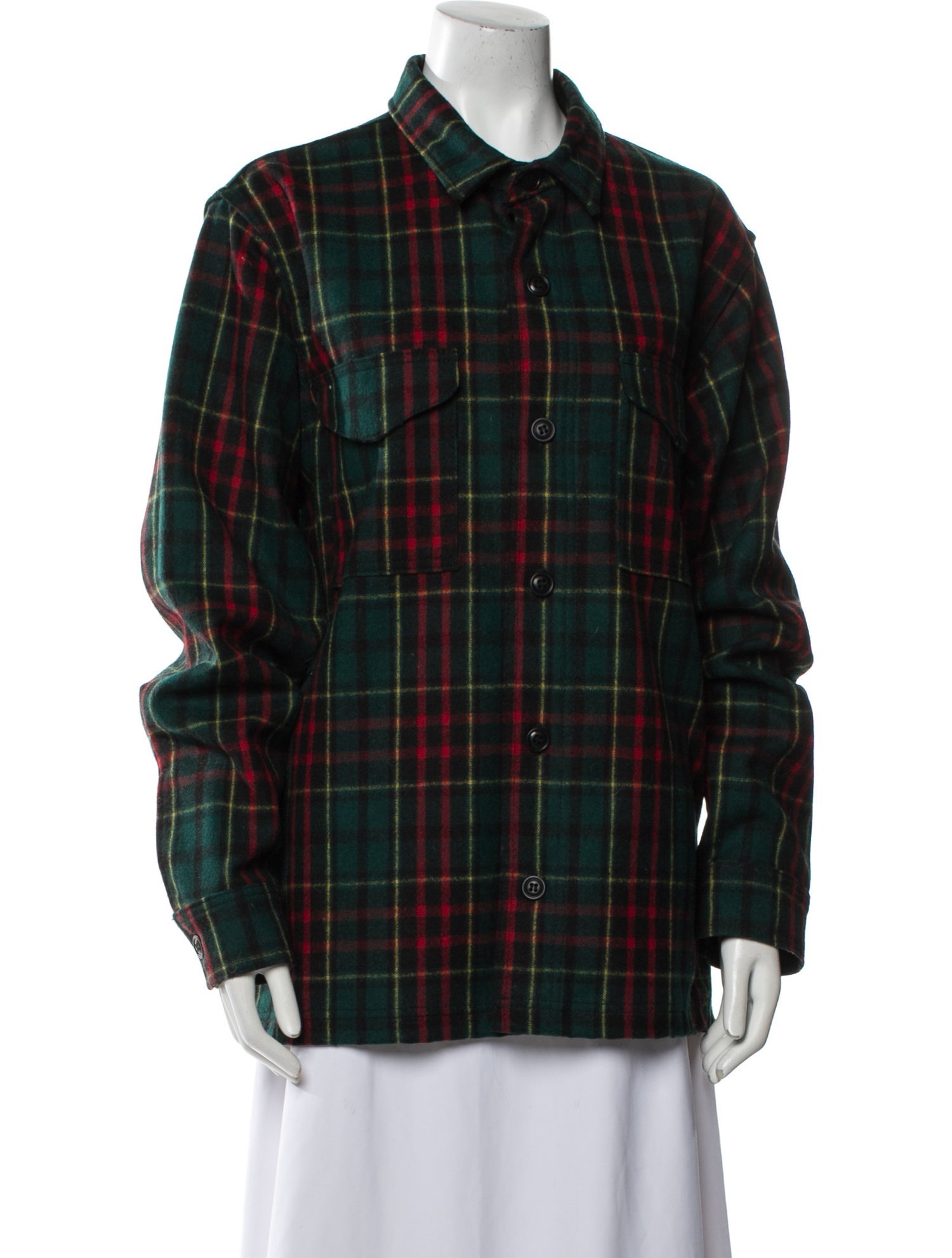 Filson Wool Plaid Print Jacket