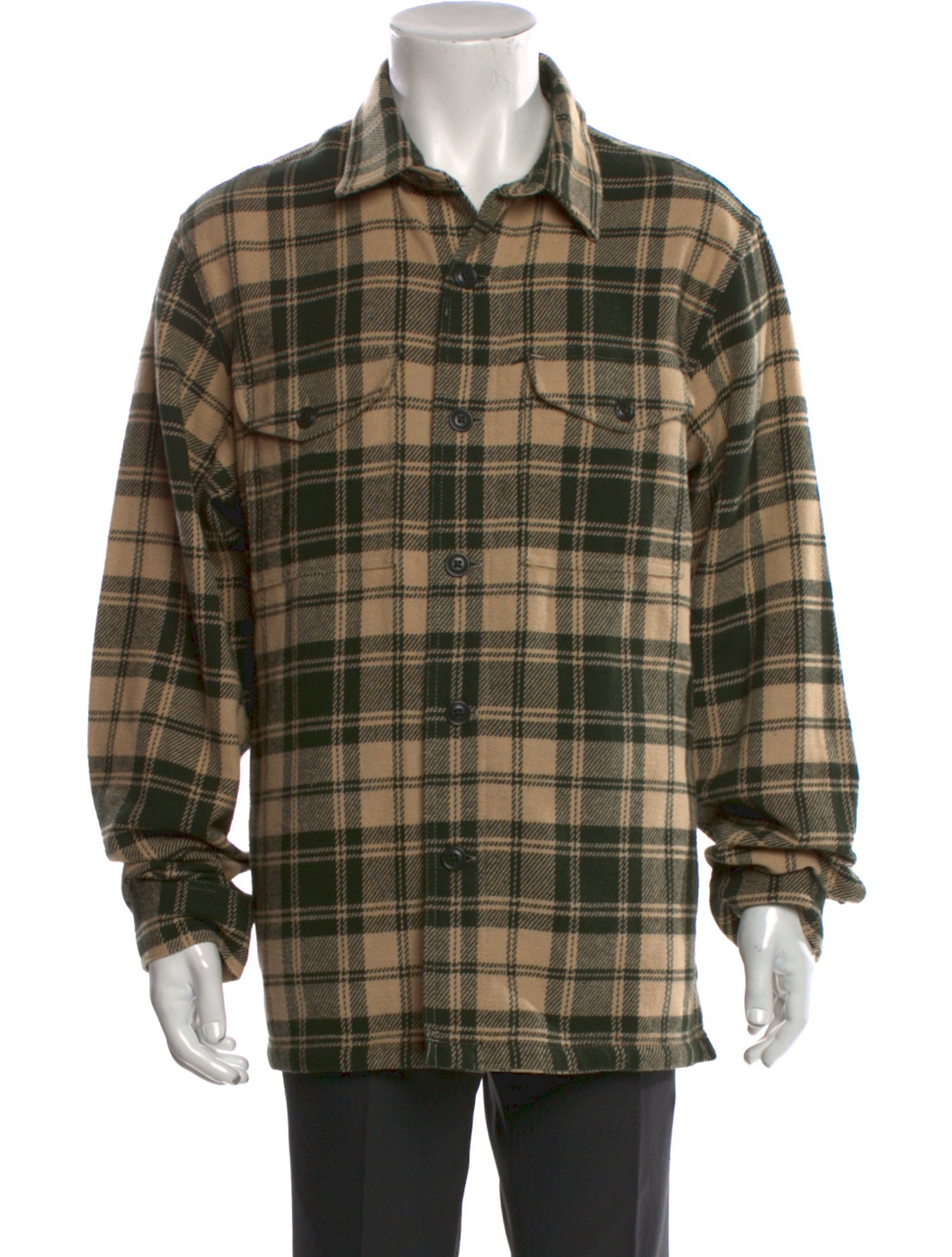 Filson Plaid Print Long Sleeve Shirt w/ Tags