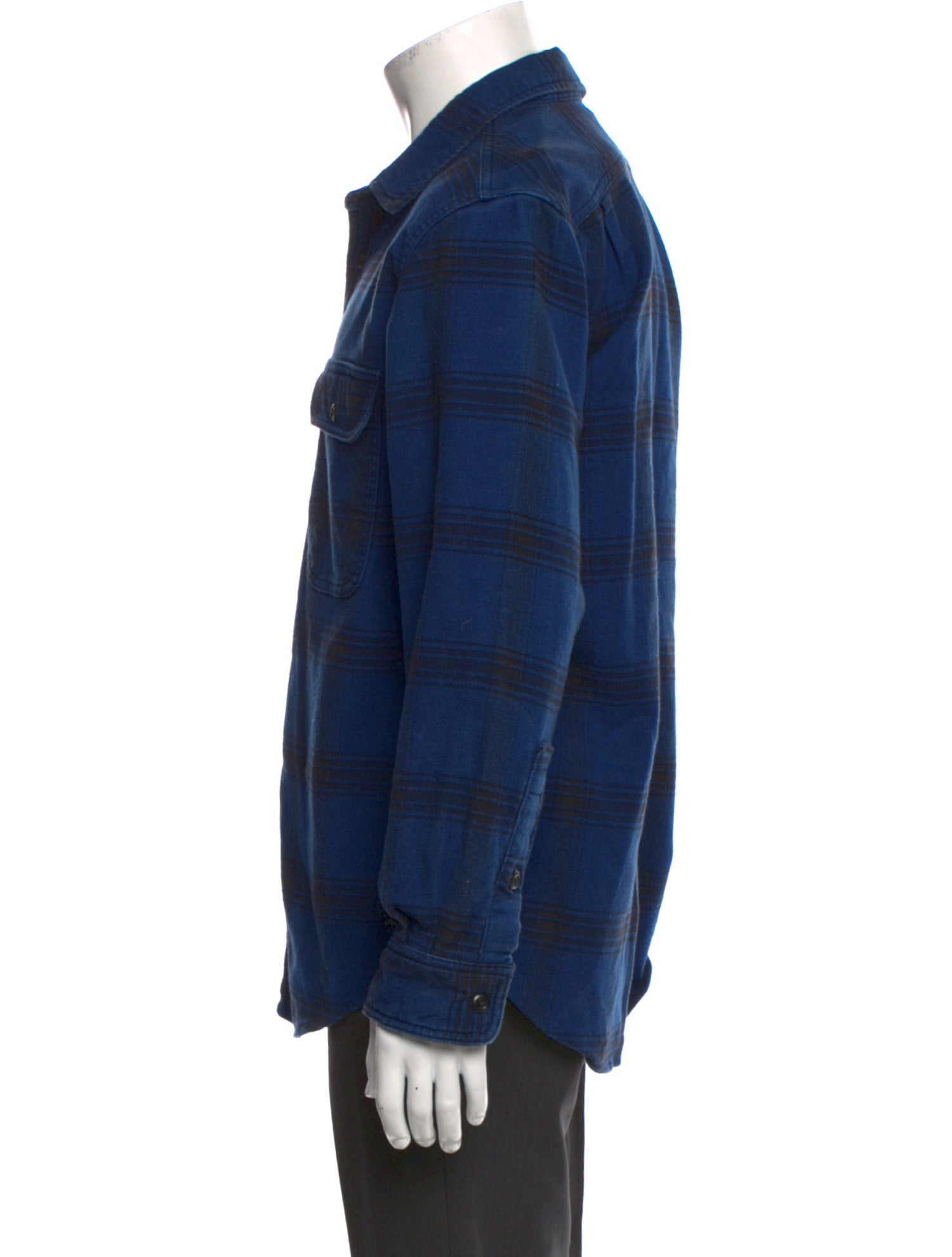 Filson Plaid Print Long Sleeve Western Shirt