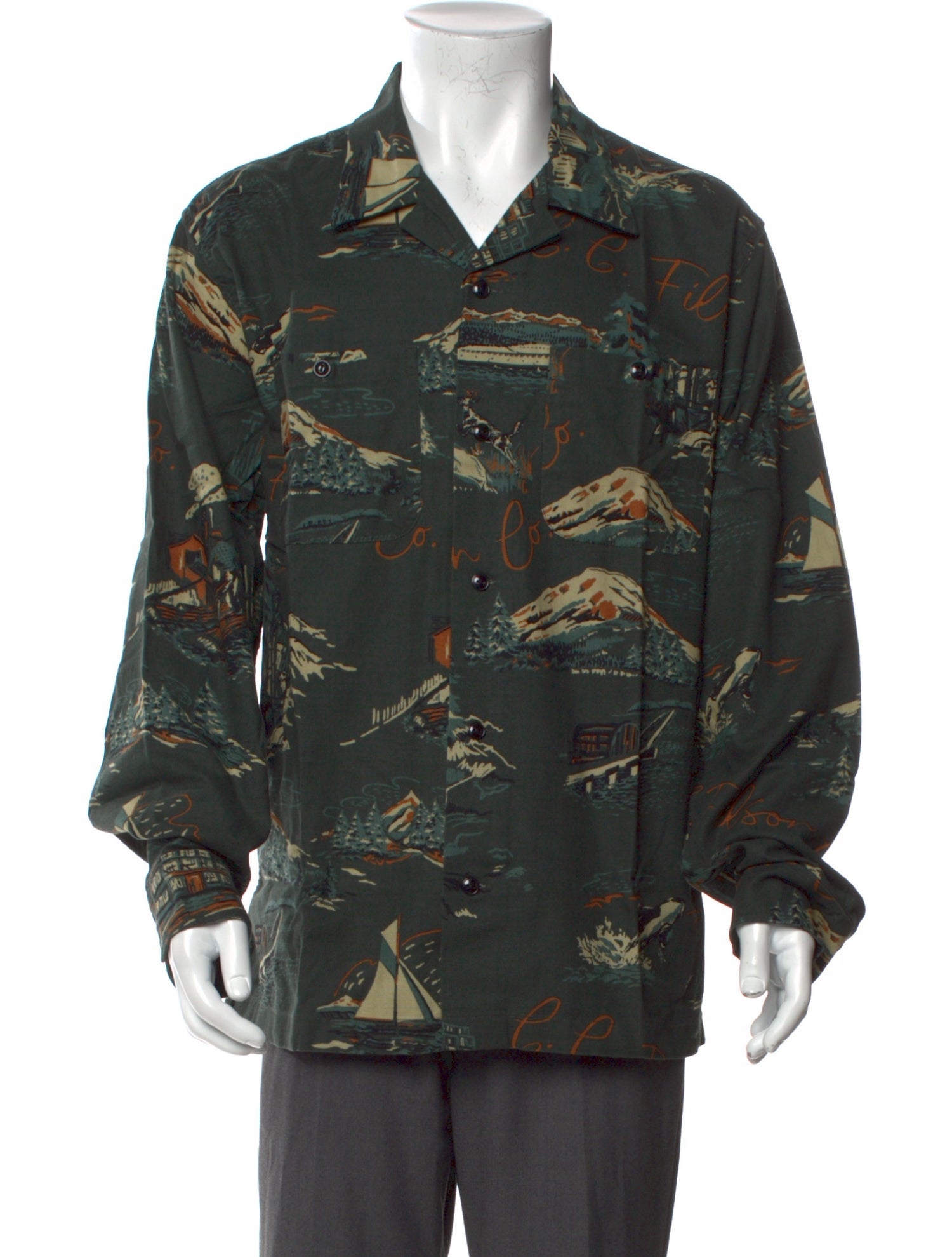 Filson Printed Long Sleeve Shirt w/ Tags