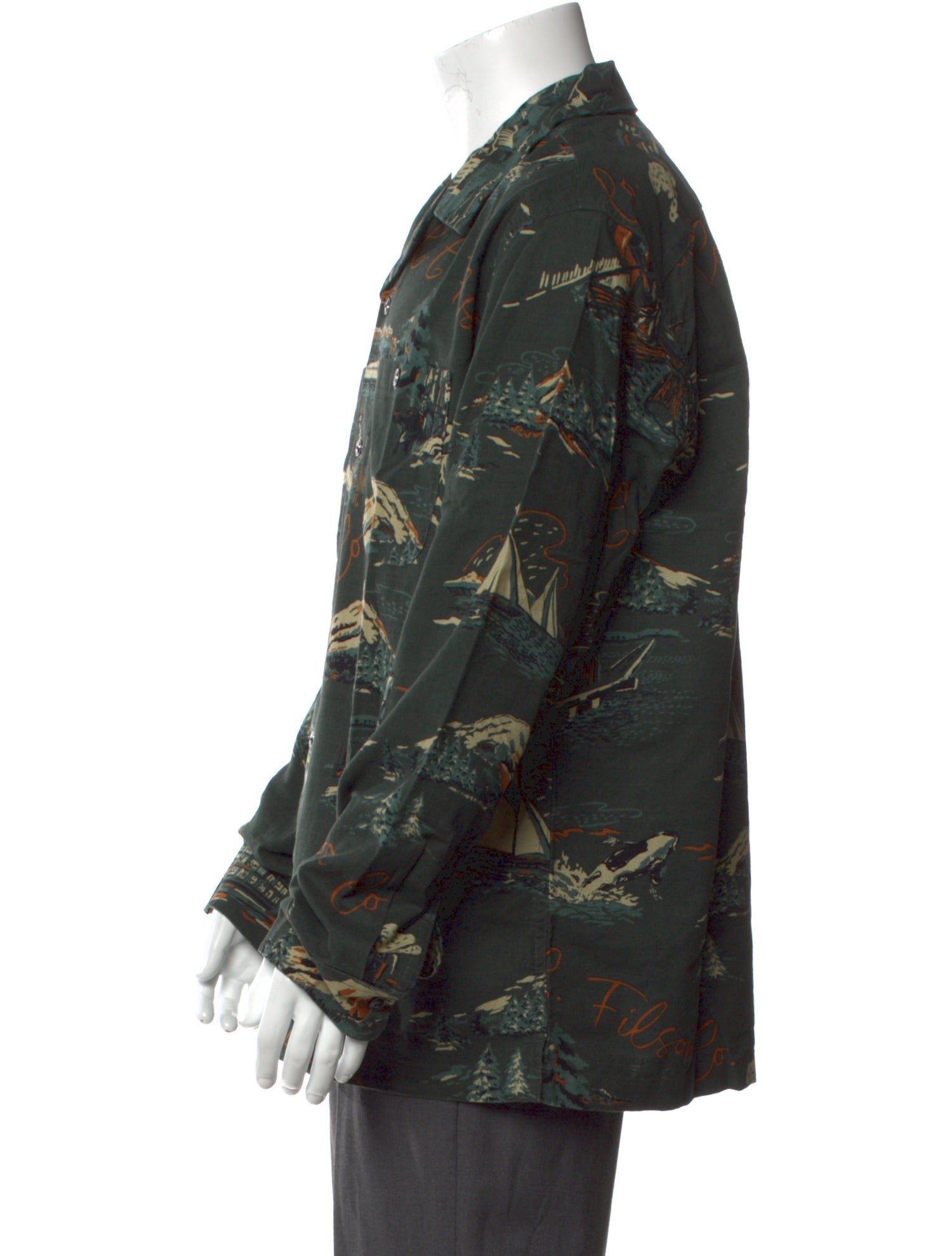 Filson Printed Long Sleeve Shirt w/ Tags