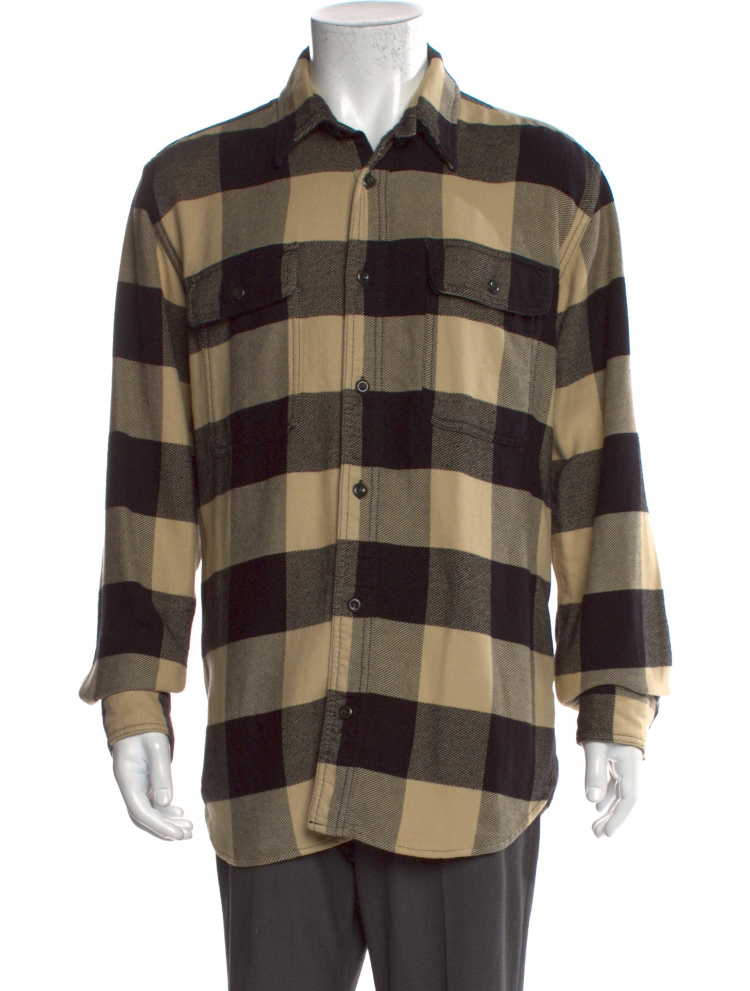 Filson Plaid Print Long Sleeve Shirt