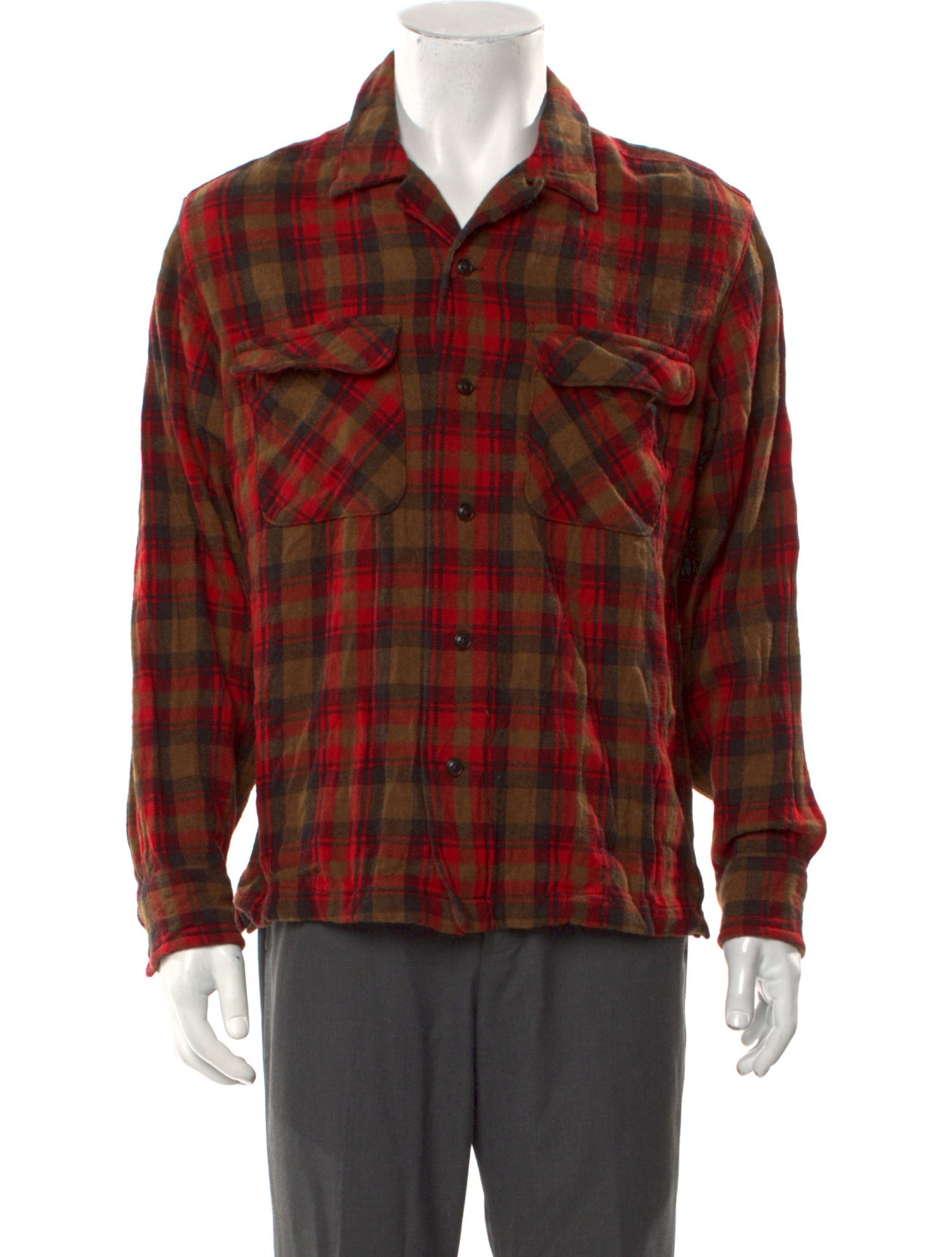 Filson Wool Plaid Print Shirt
