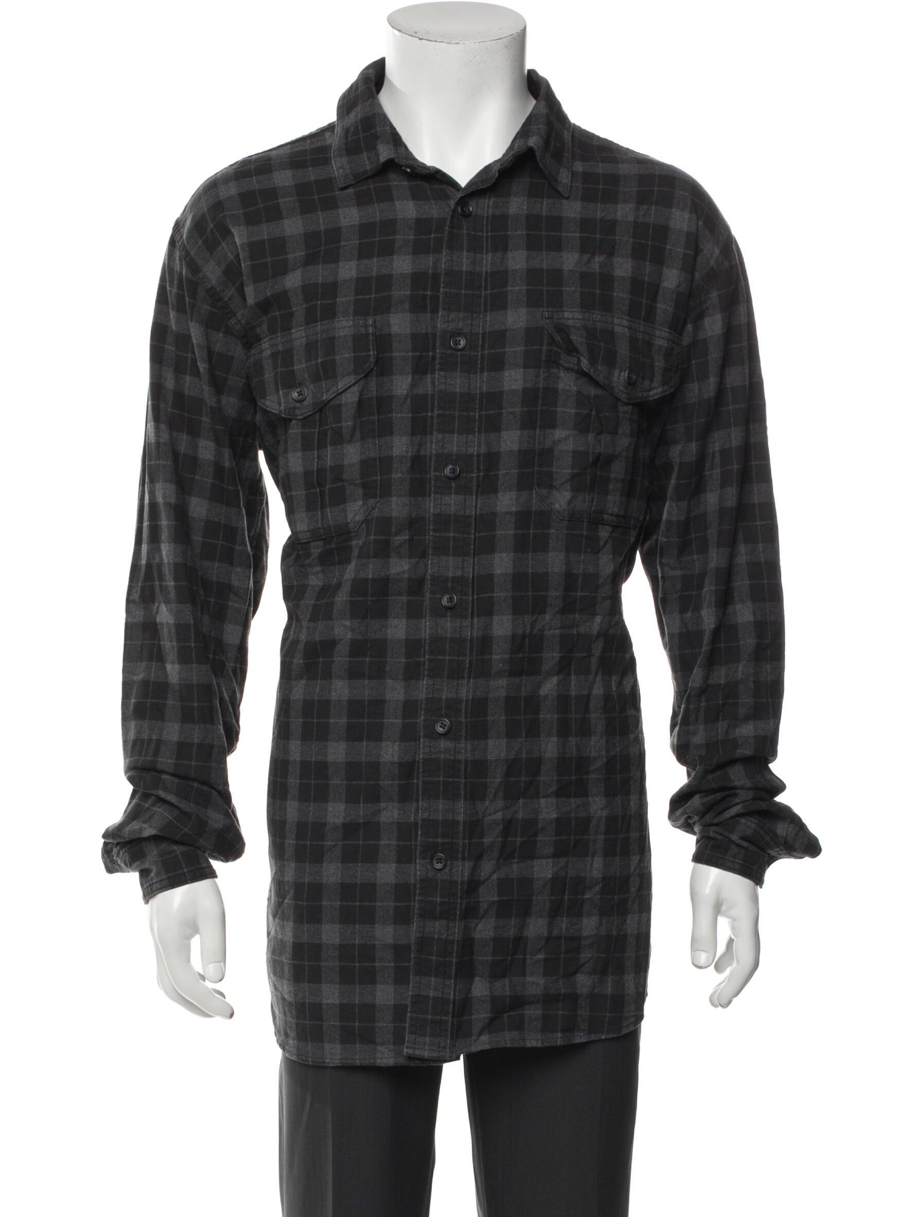 Filson Plaid Print Long Sleeve Western Shirt