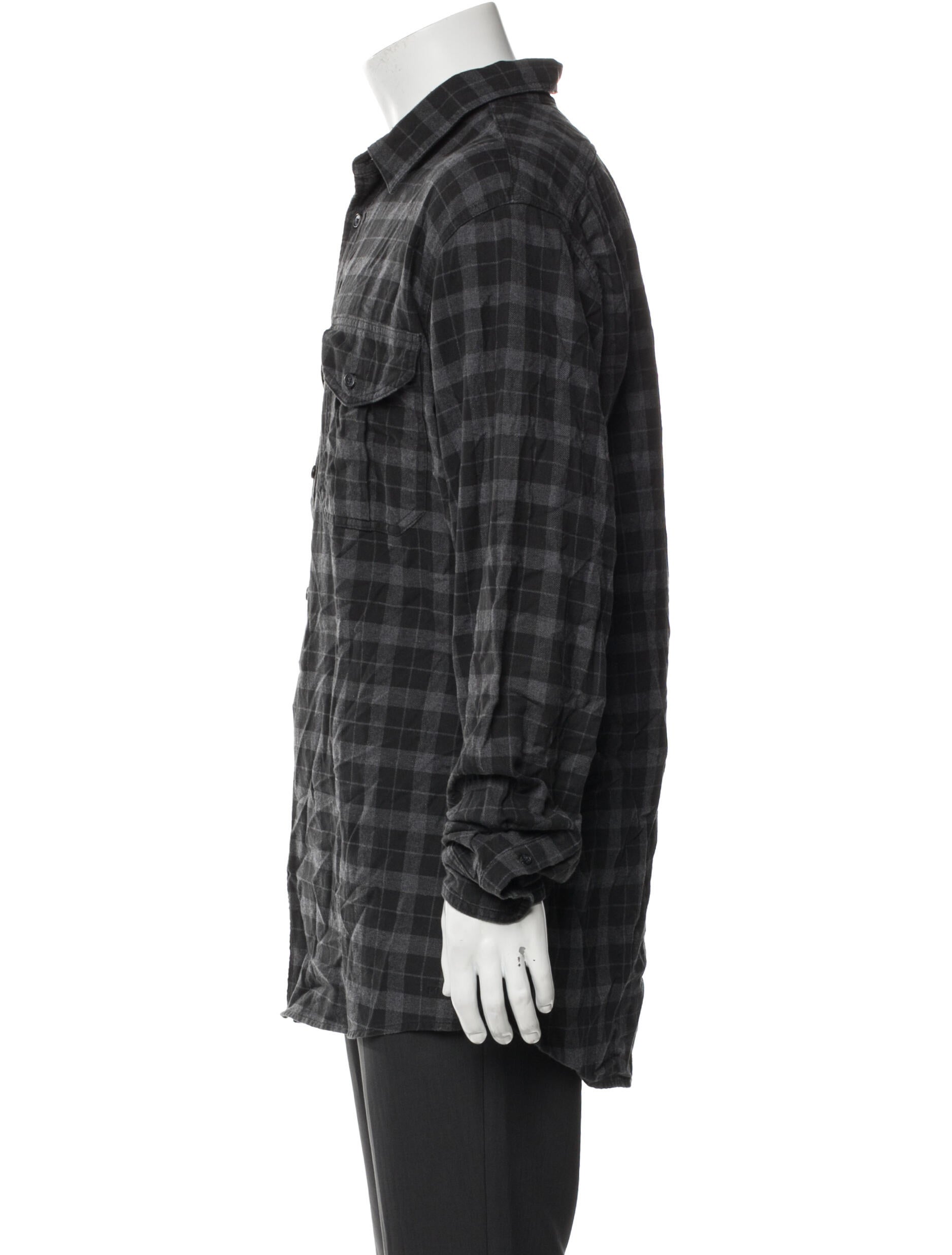 Filson Plaid Print Long Sleeve Western Shirt