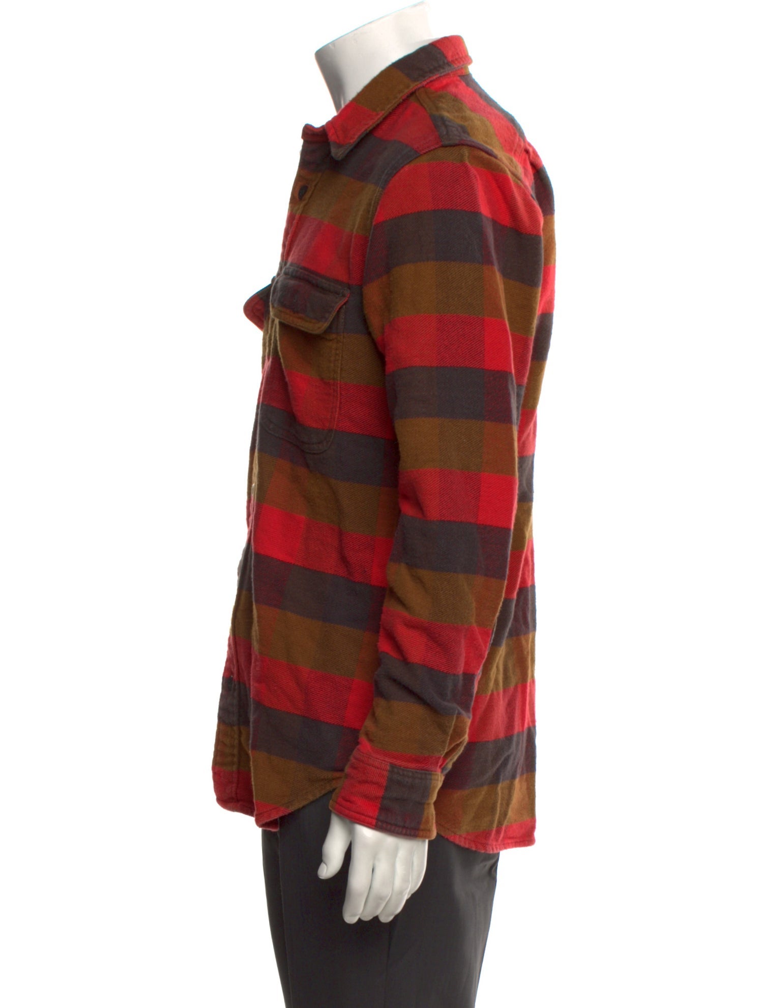 Filson Plaid Print Long Sleeve Shirt